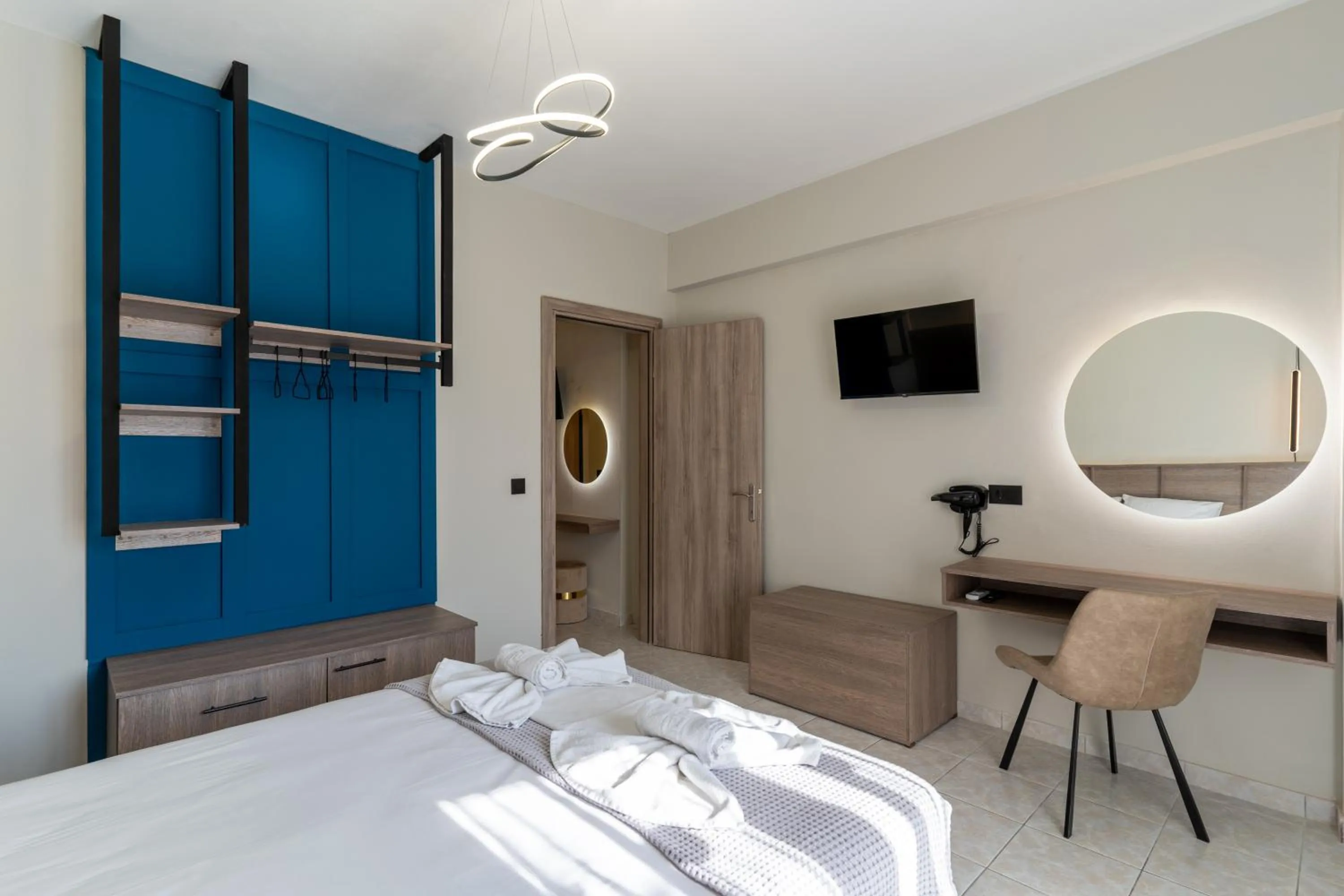 Bed in Hera Zakynthos Hotel