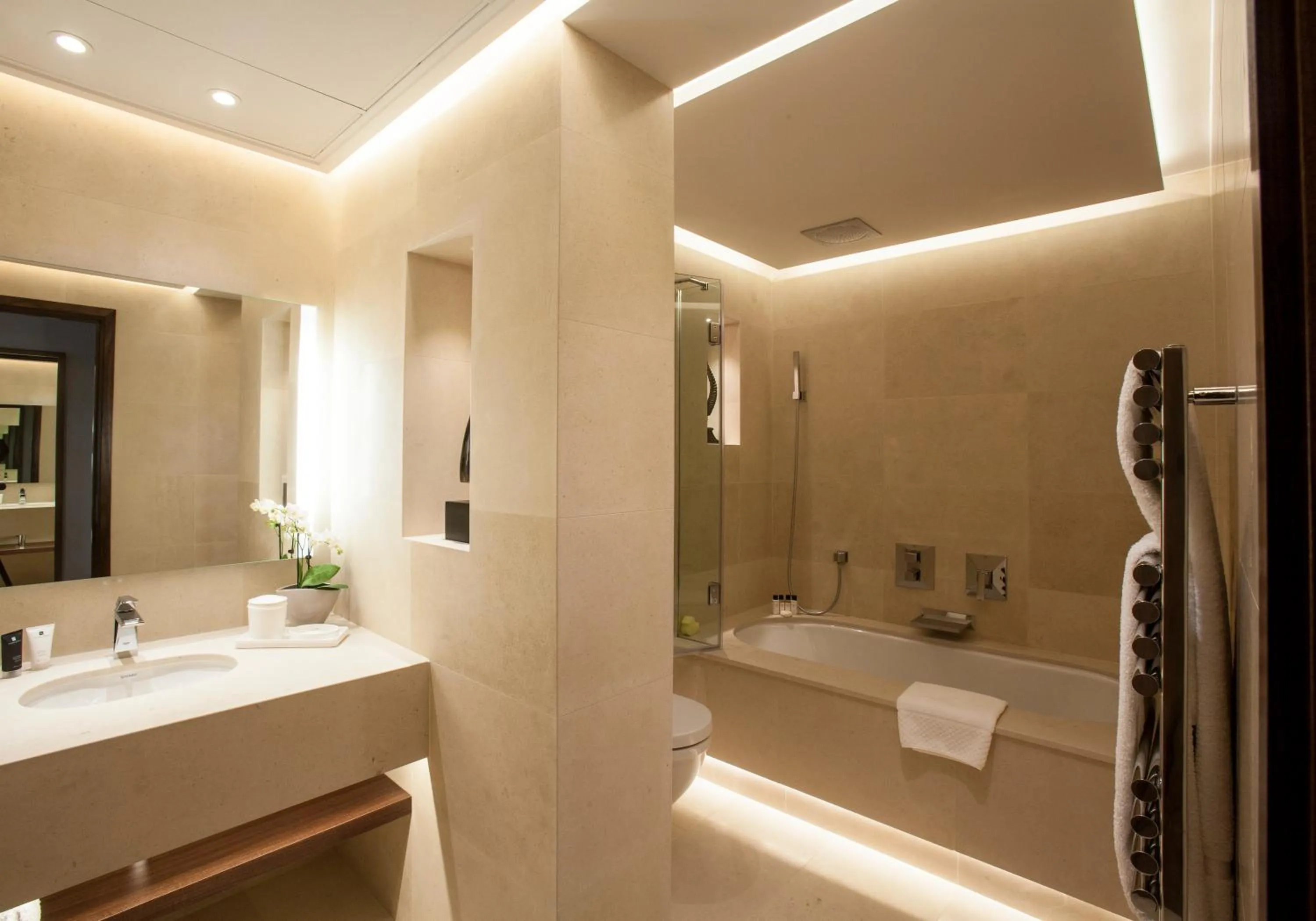 Bathroom in One Warwick Park Hotel