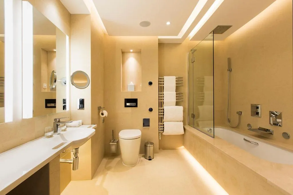 Bathroom in One Warwick Park Hotel