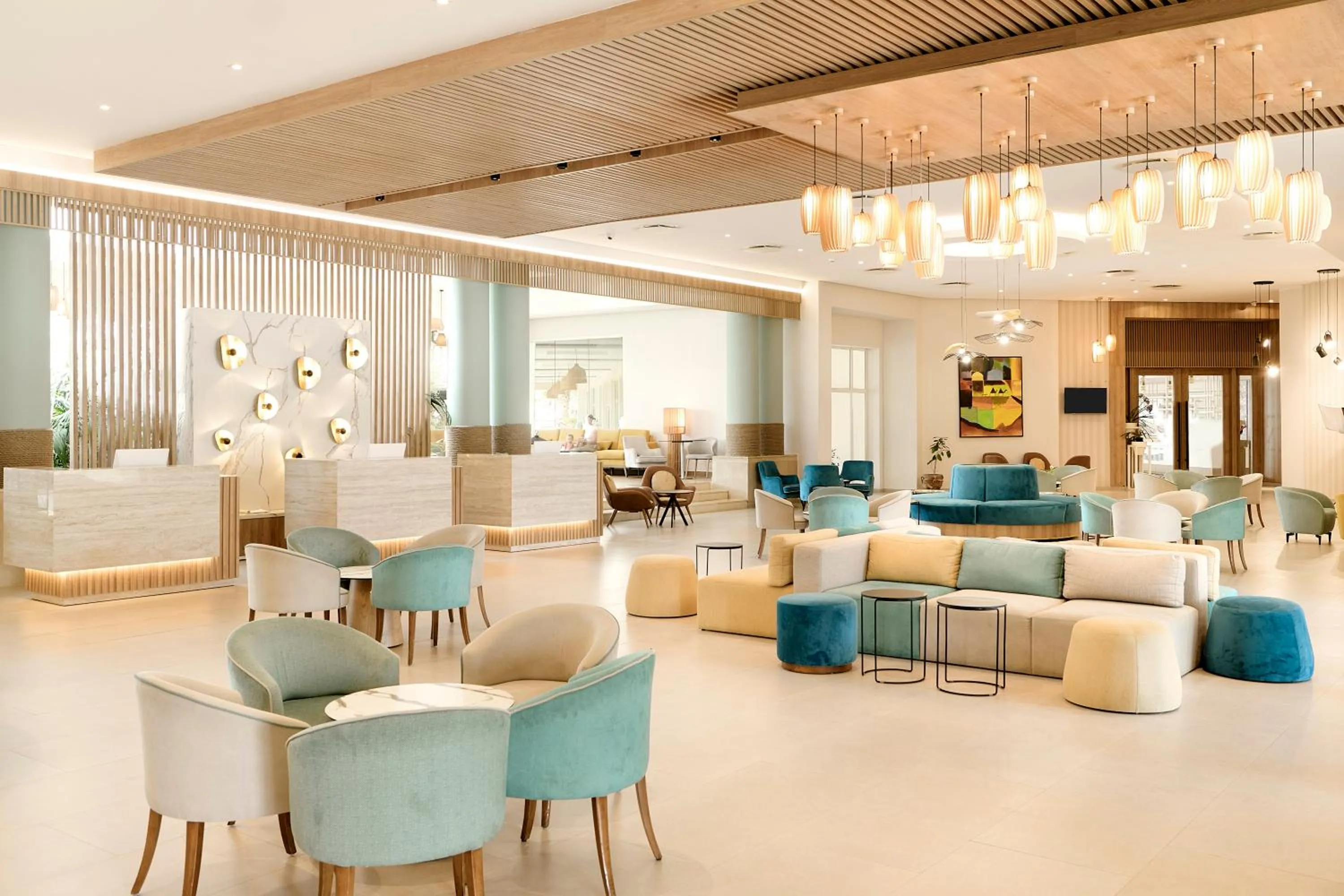 Lobby or reception in Iberostar Waves Mehari Djerba