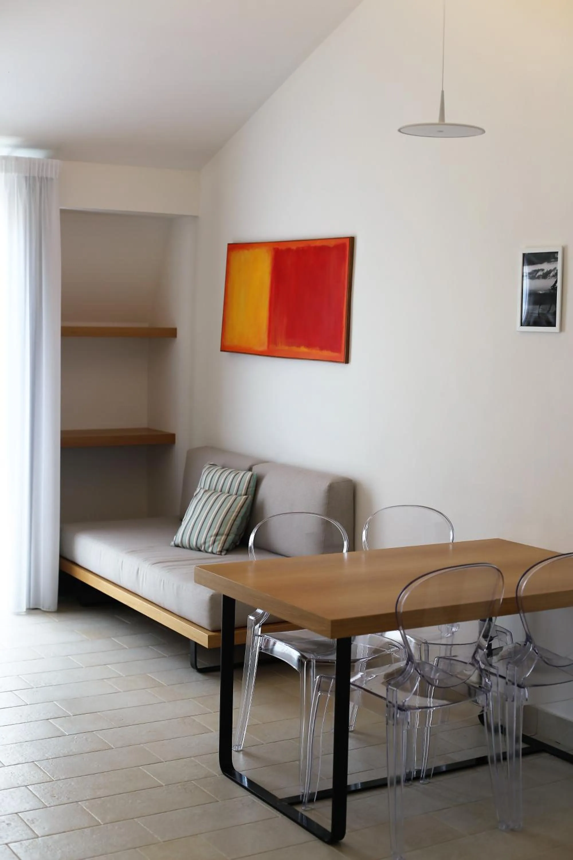 Living room in Castello Tafuri