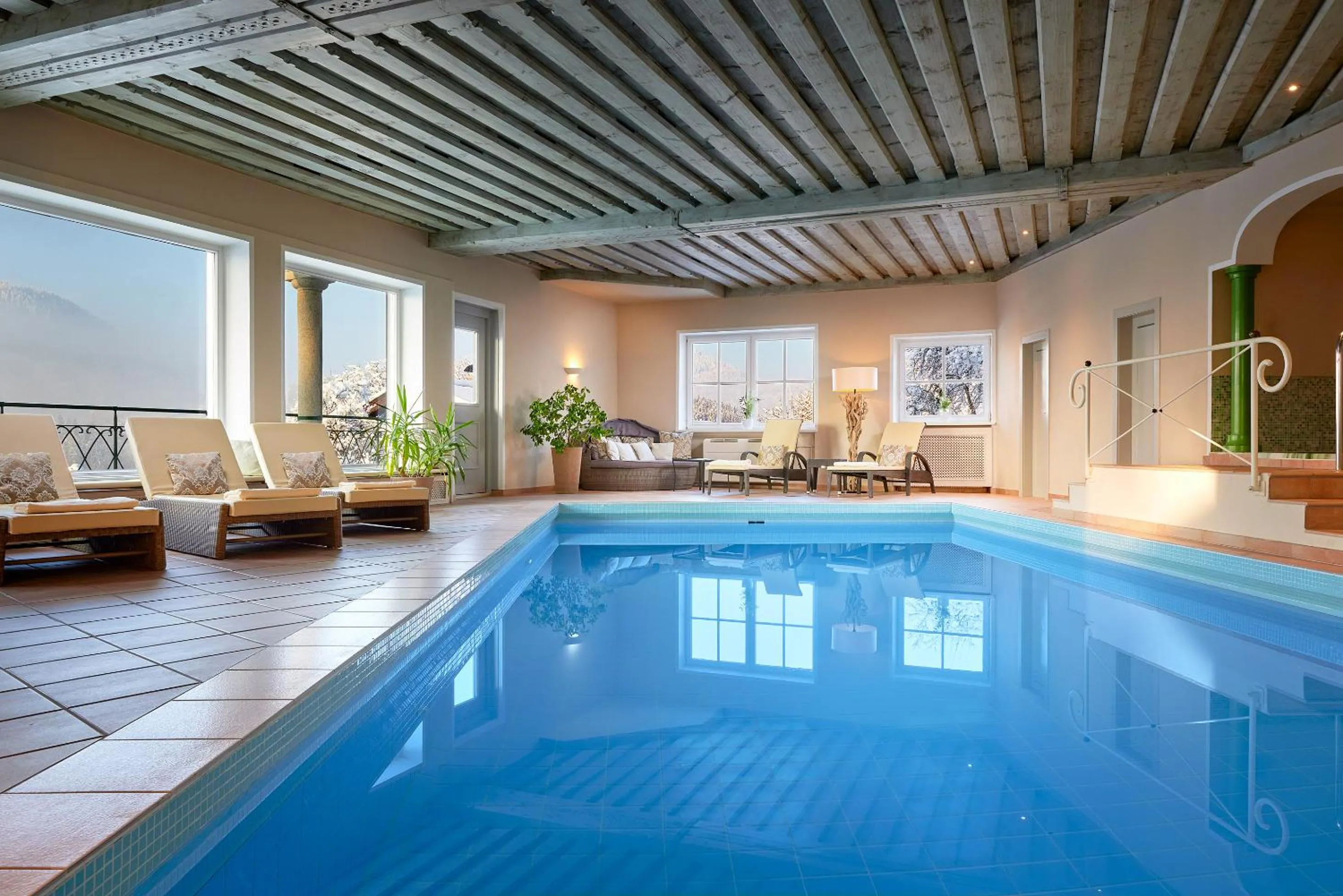 Swimming pool in Landsitz Römerhof - Hotel Apartments