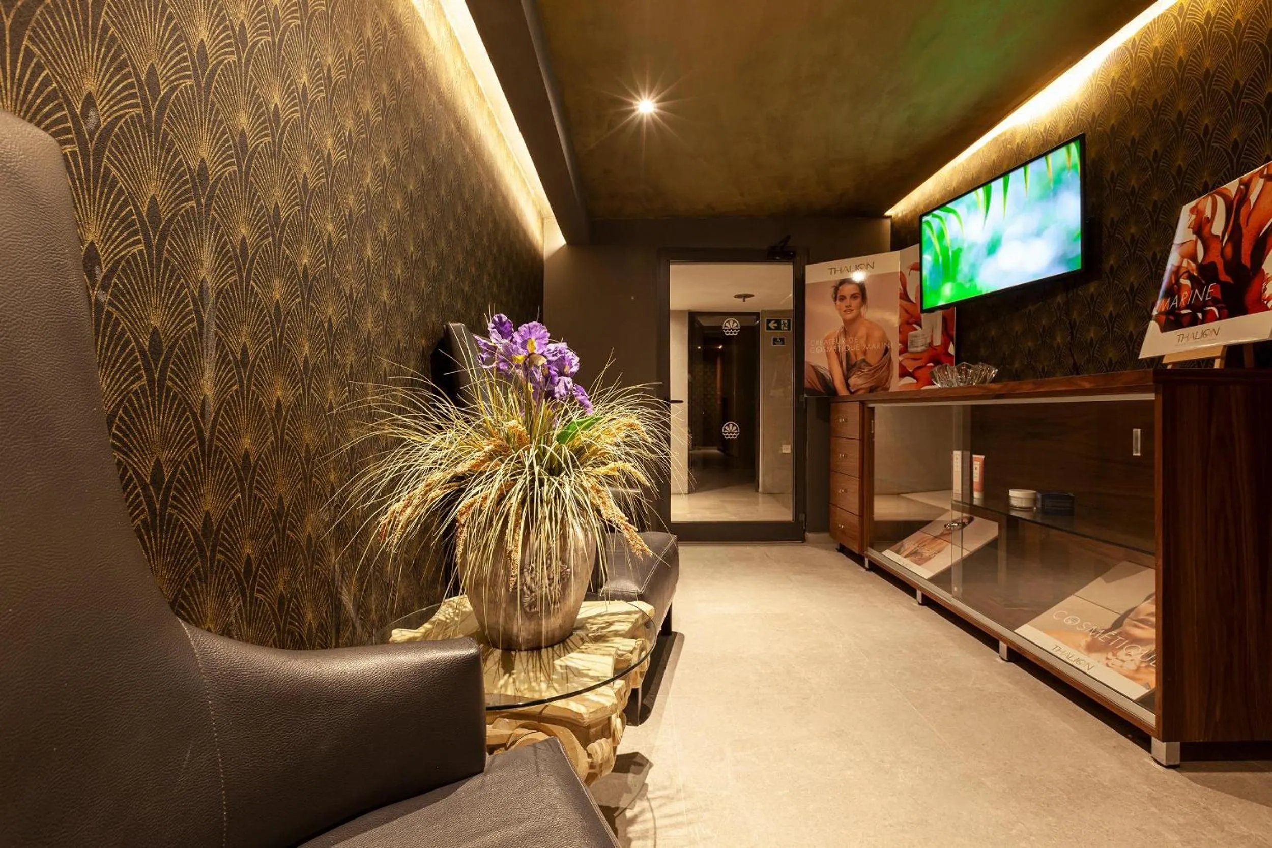 Lobby or reception in Pergola Hotel & Spa