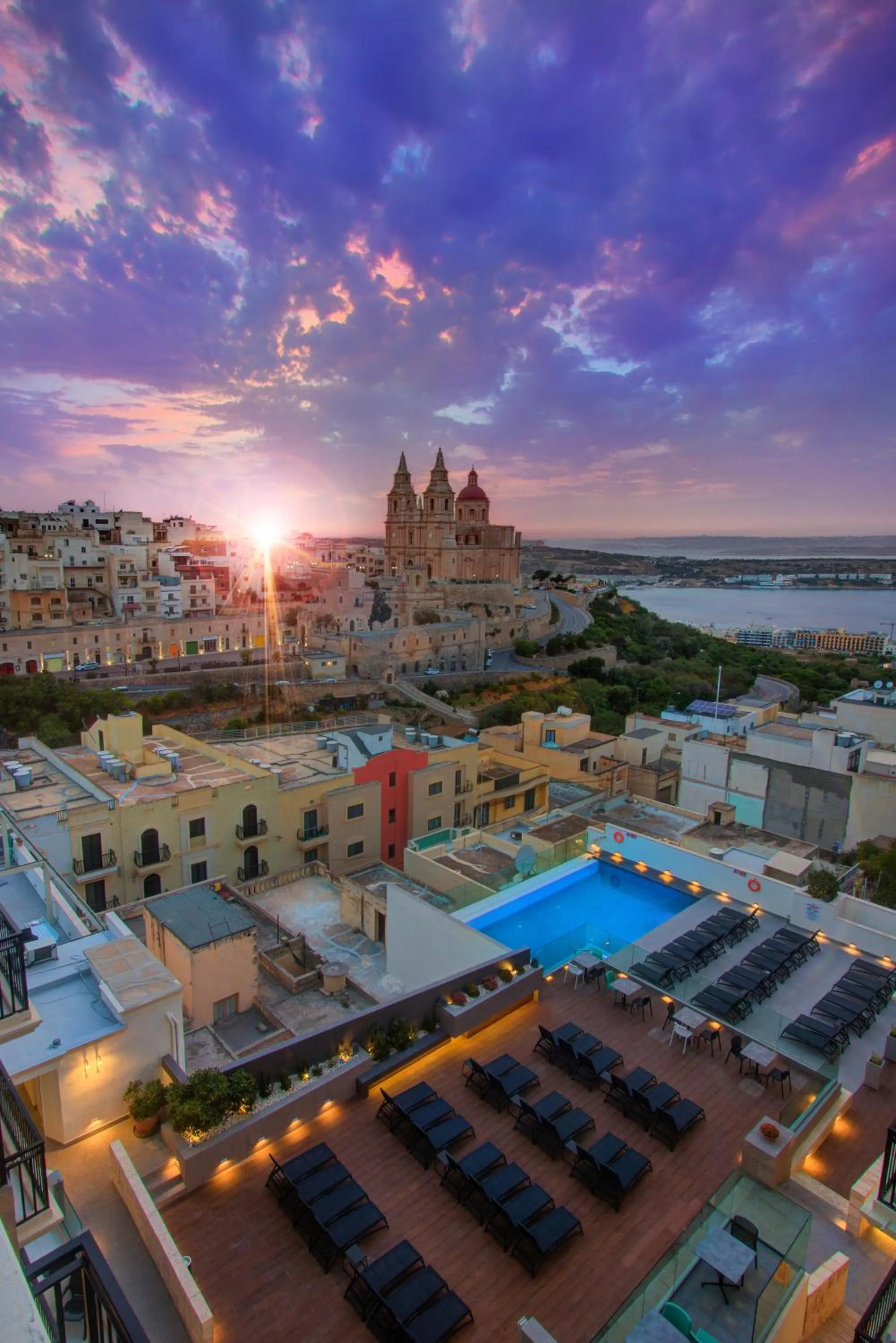 Natural landscape in Pergola Hotel & Spa