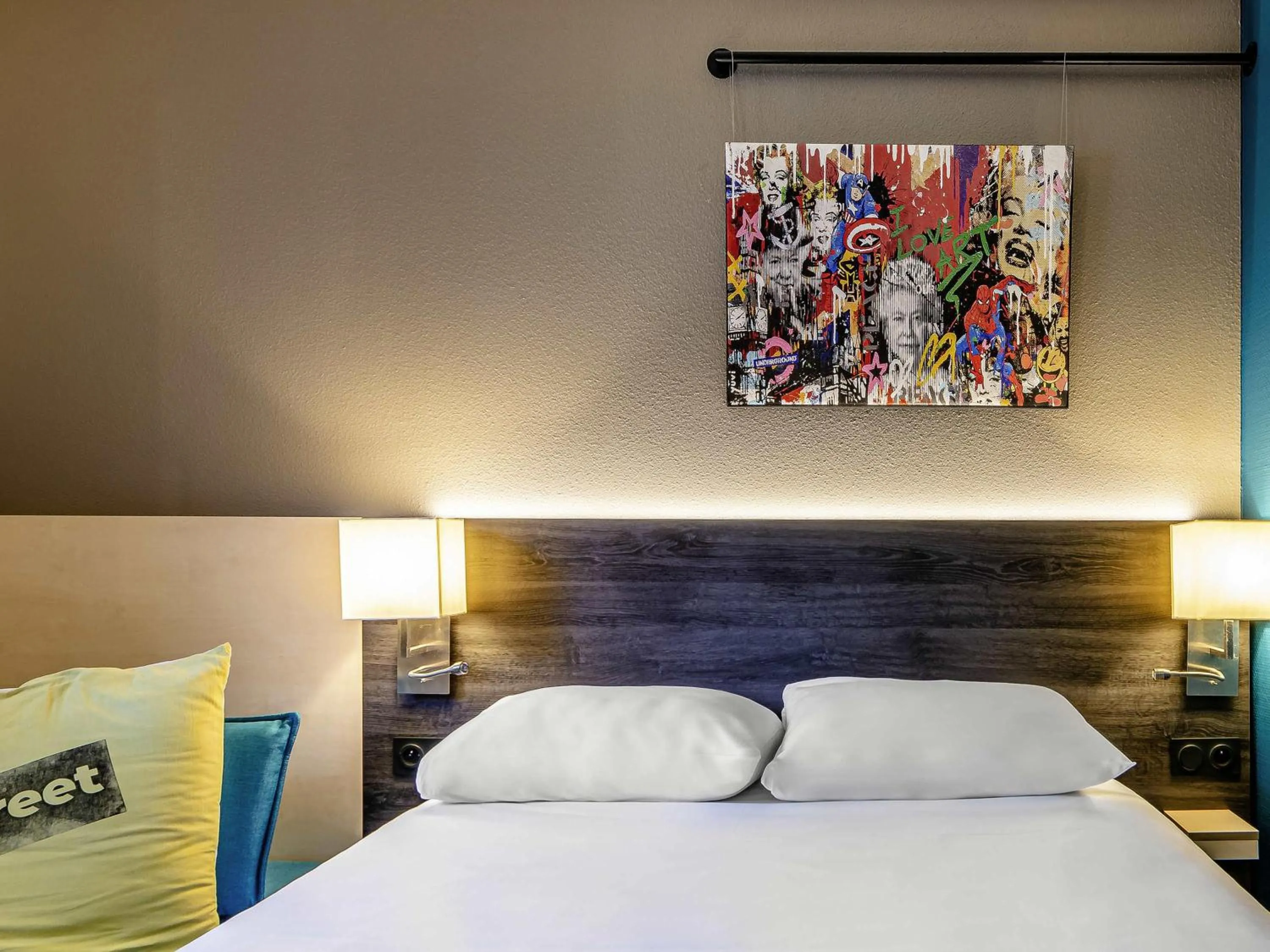 Bedroom, Bed in Greet Hotel Bordeaux Floirac Arena