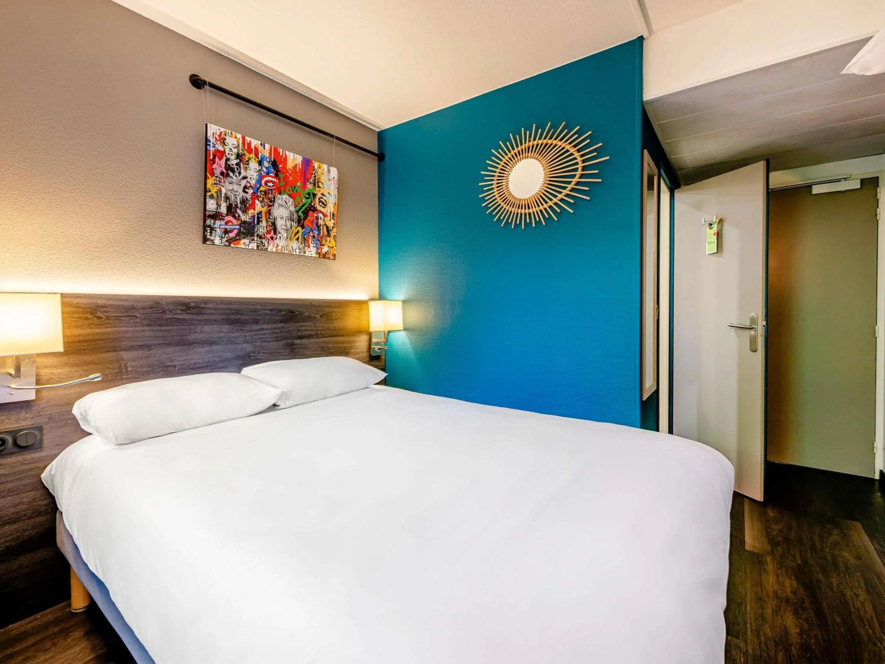 Bedroom, Bed in Greet Hotel Bordeaux Floirac Arena