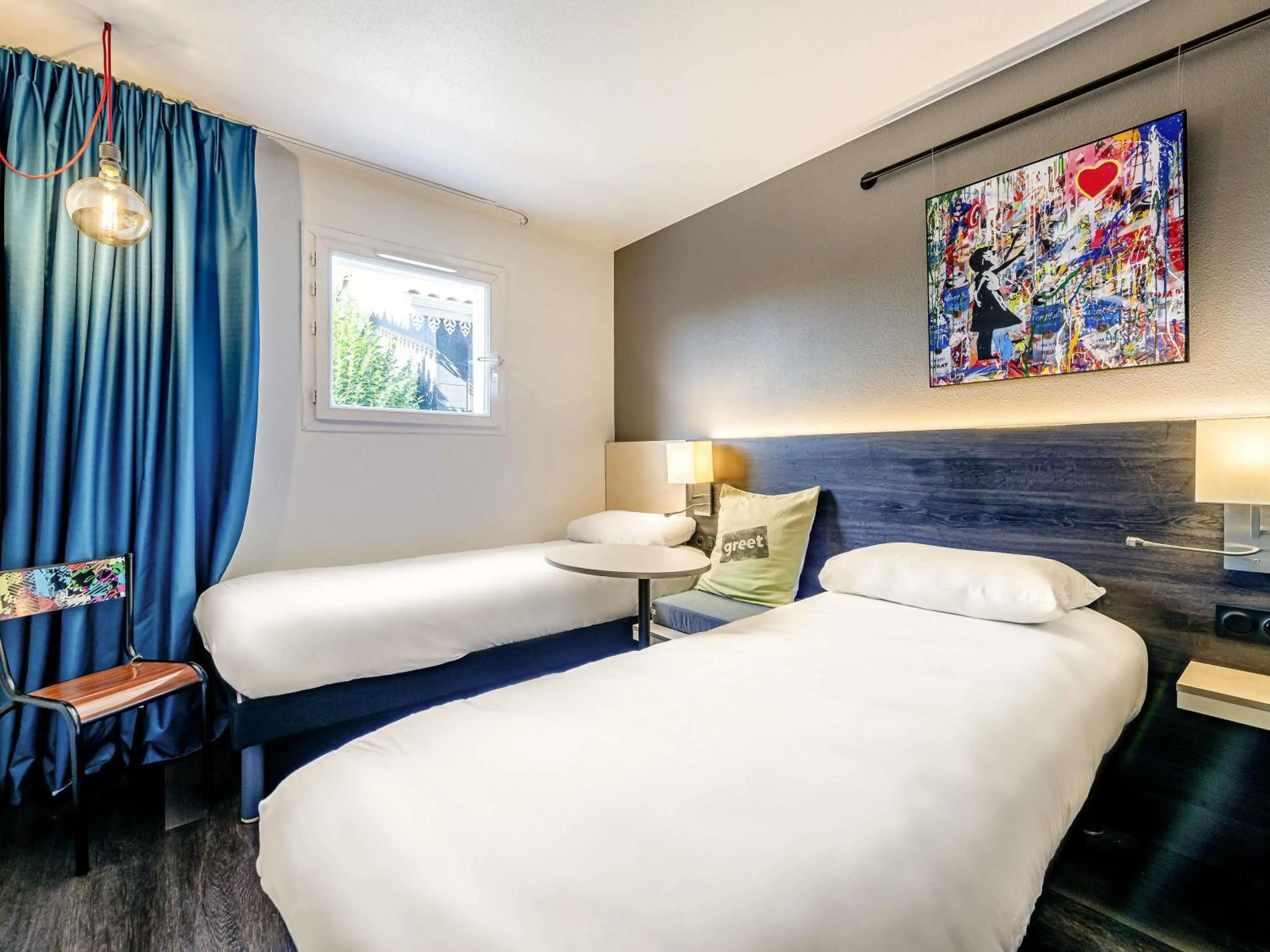 Bedroom, Bed in Greet Hotel Bordeaux Floirac Arena