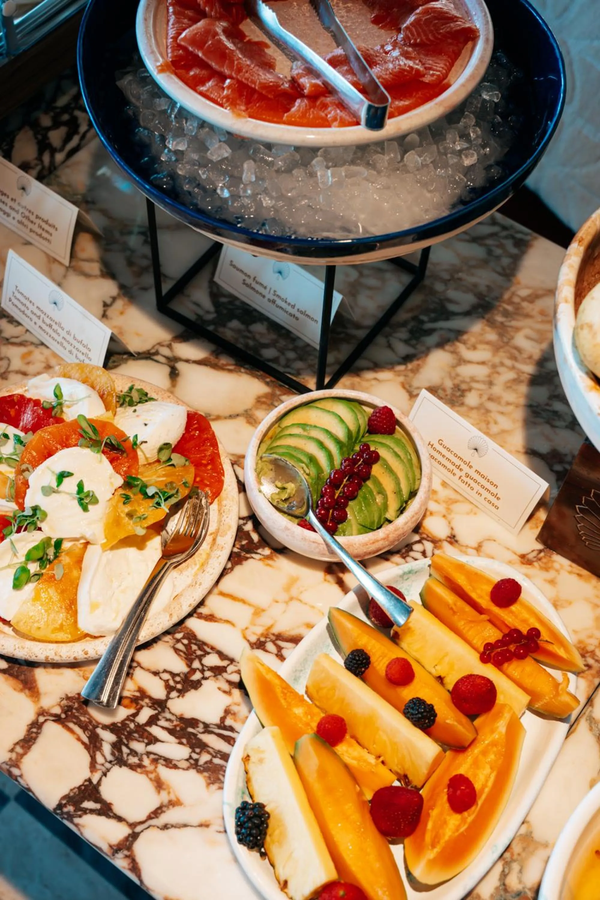 Buffet breakfast in Port Palace