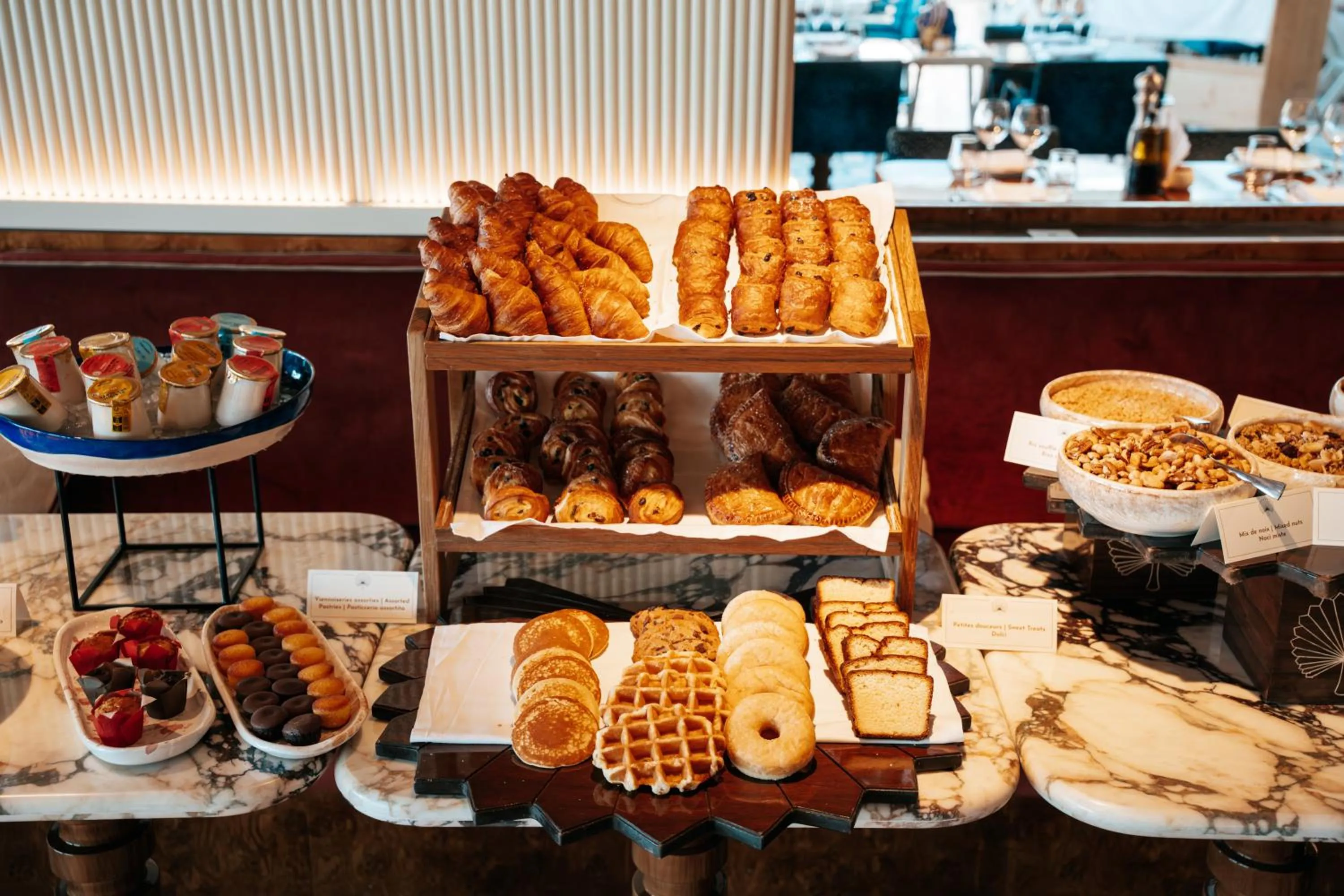 Buffet breakfast in Port Palace