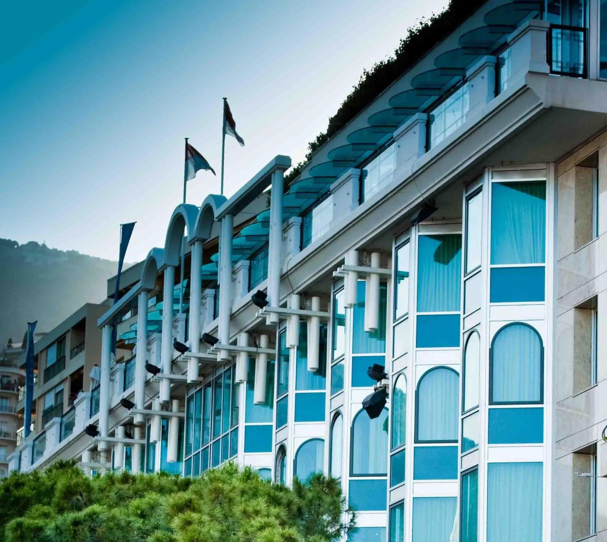 Facade/entrance in Port Palace