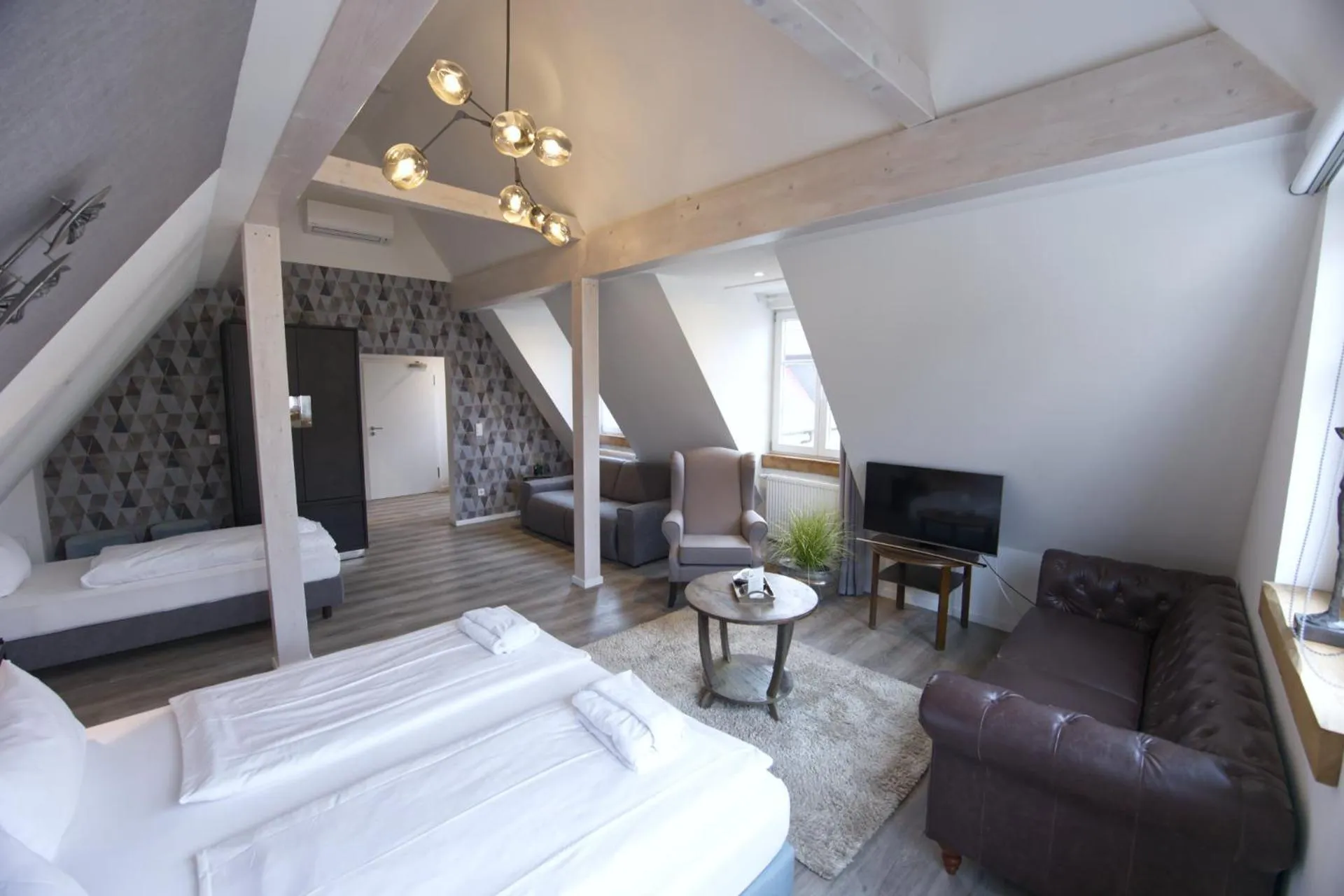 Bed in Villa Delange