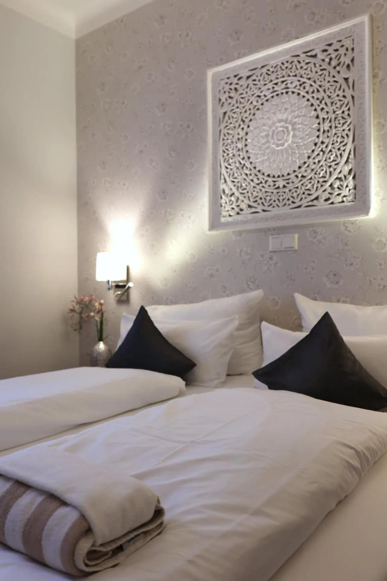 Bed in Villa Delange