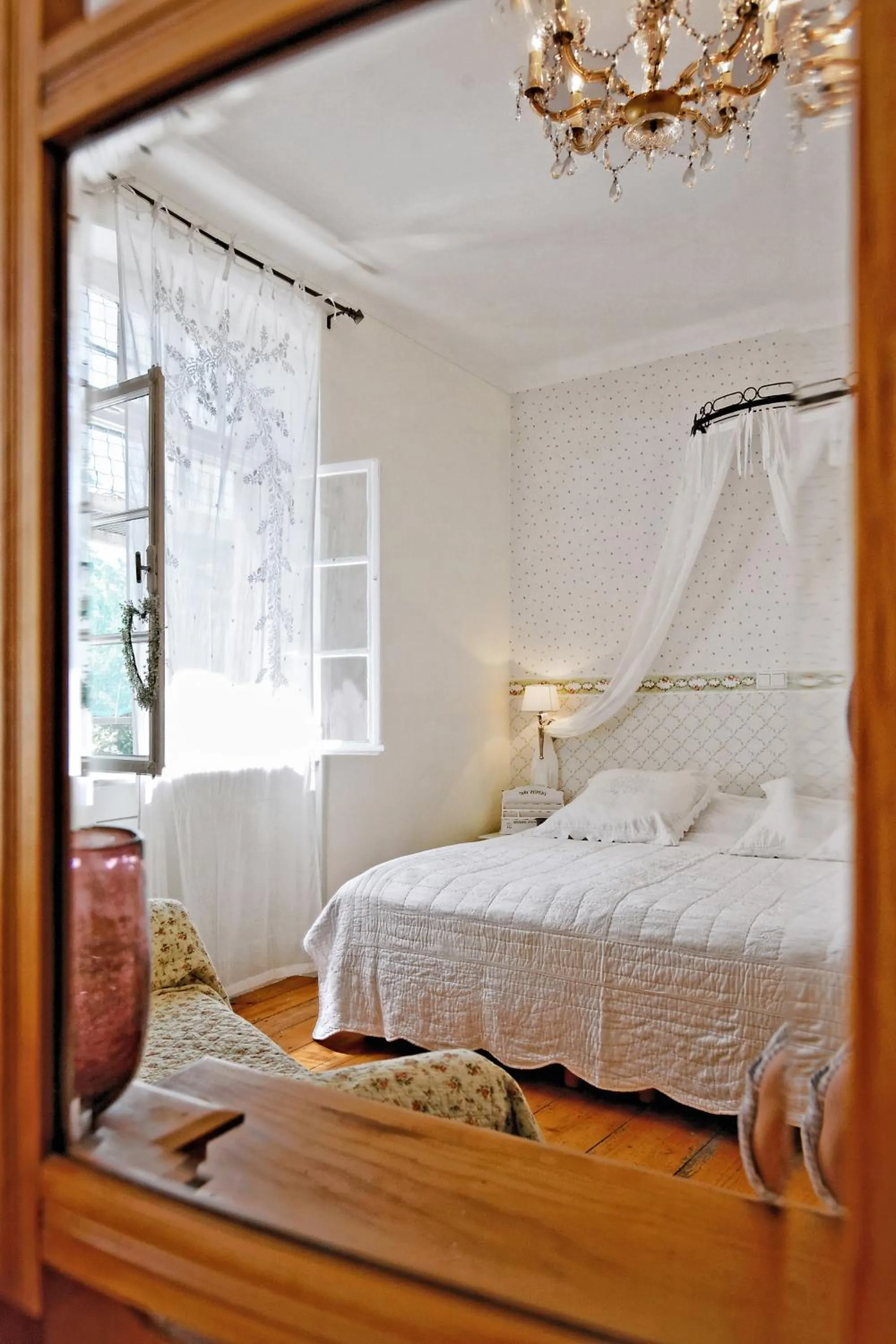 Bed in Villa Delange