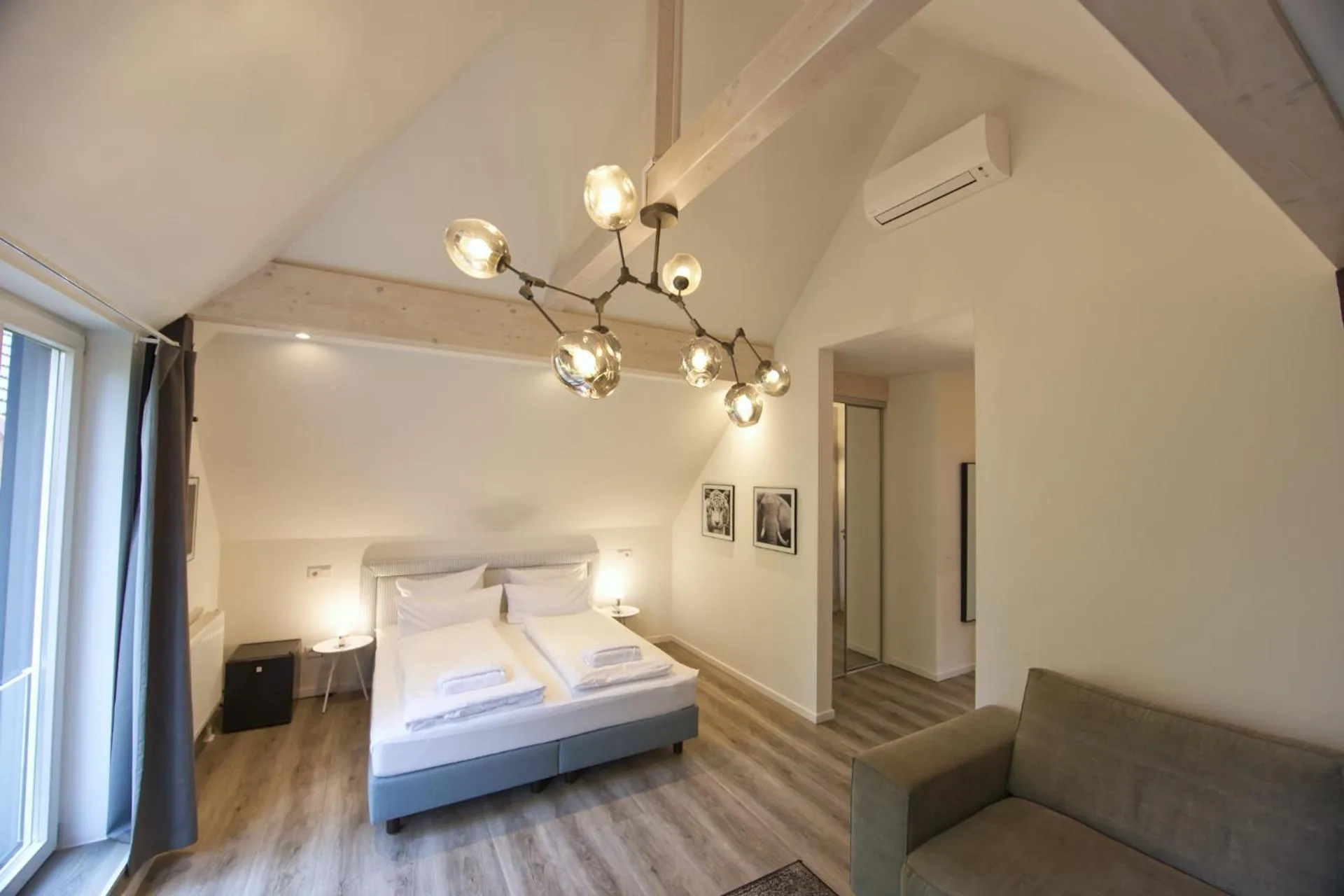 Bed in Villa Delange