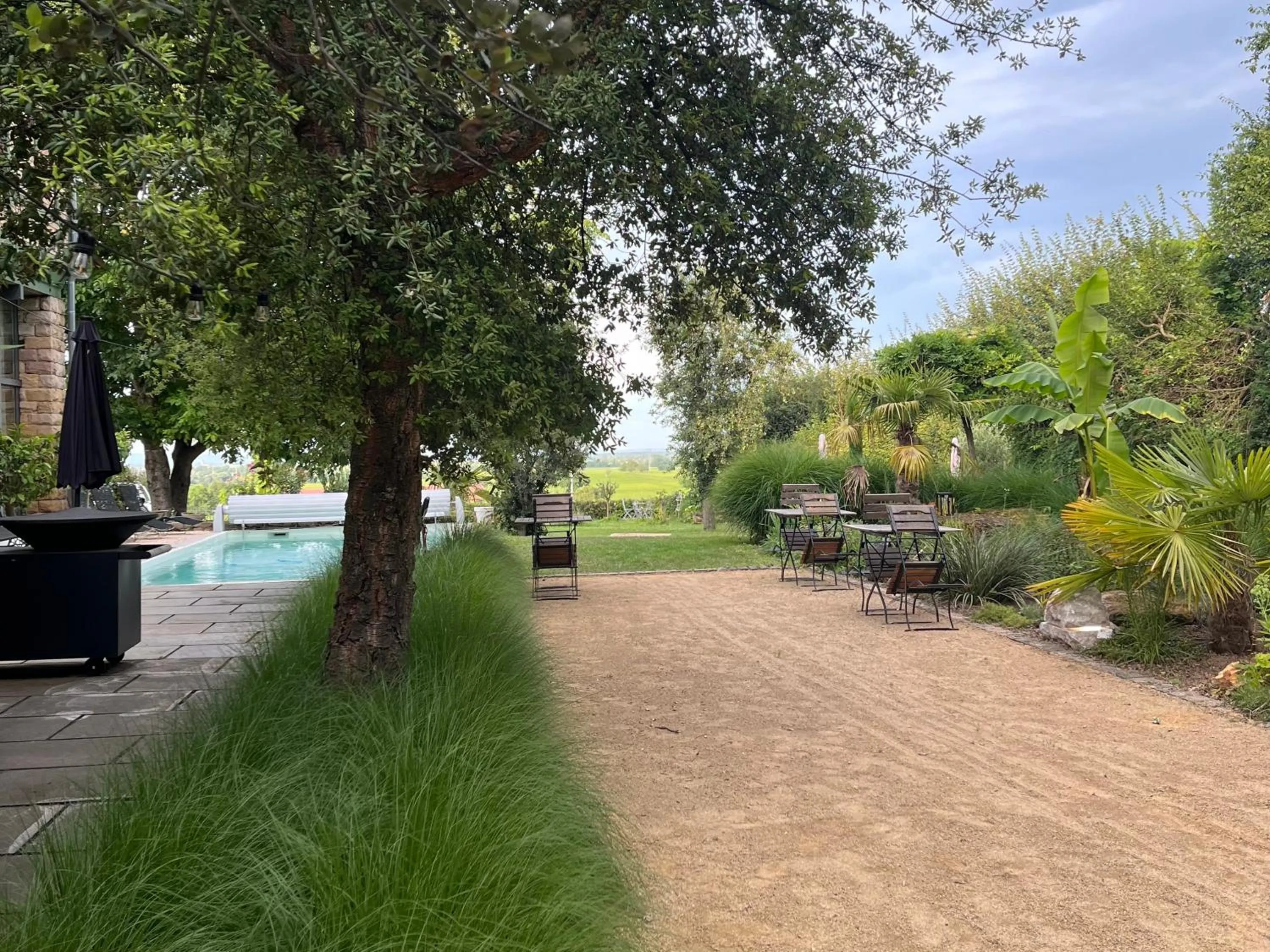 Garden in Villa Delange