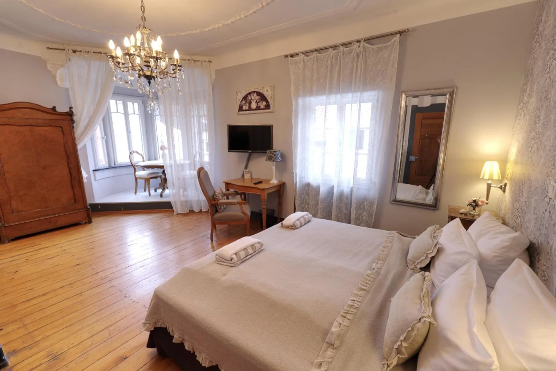 Bed in Villa Delange