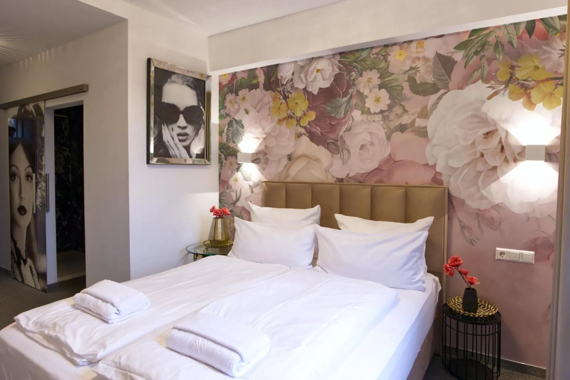 Bed in Villa Delange