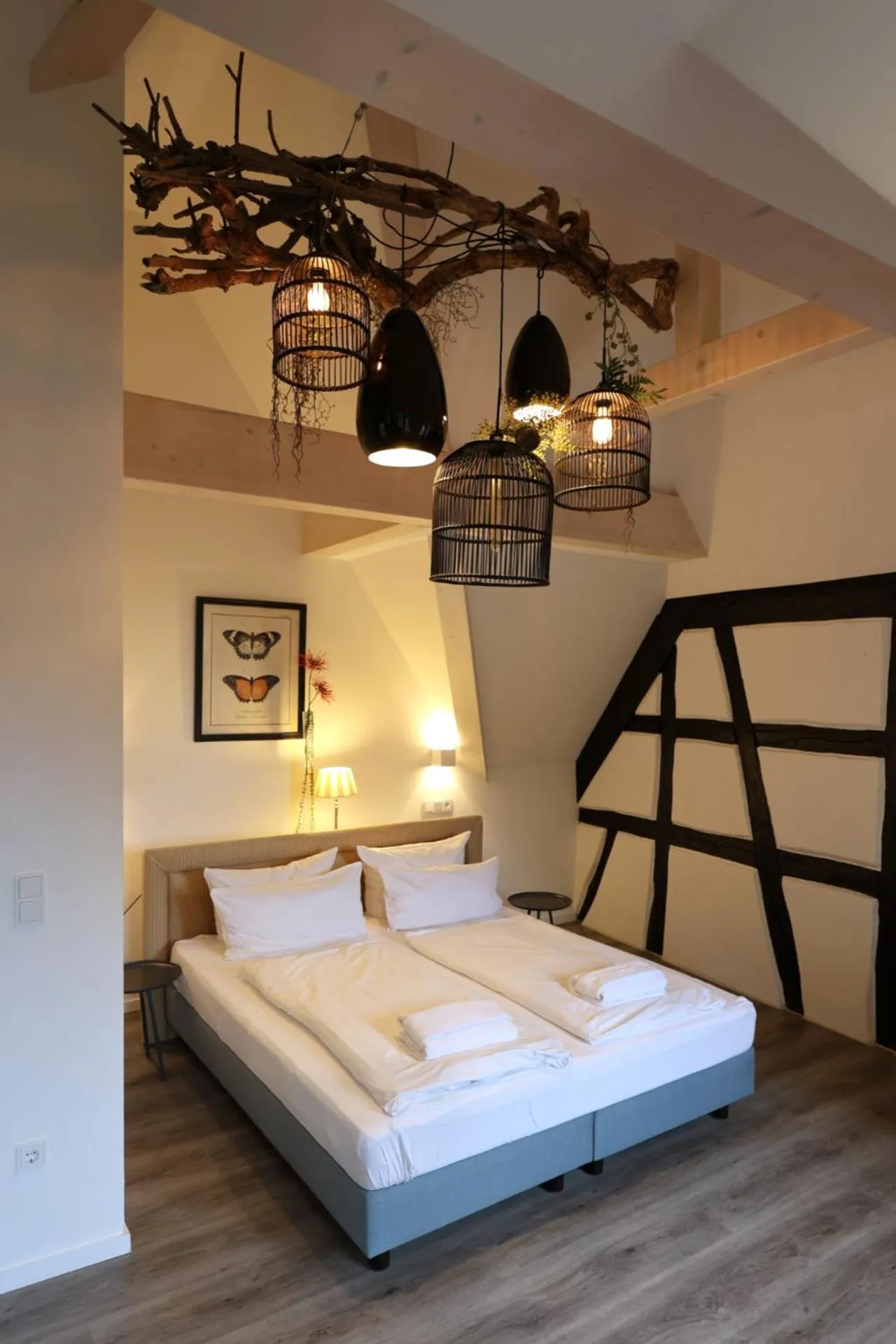 Bed in Villa Delange