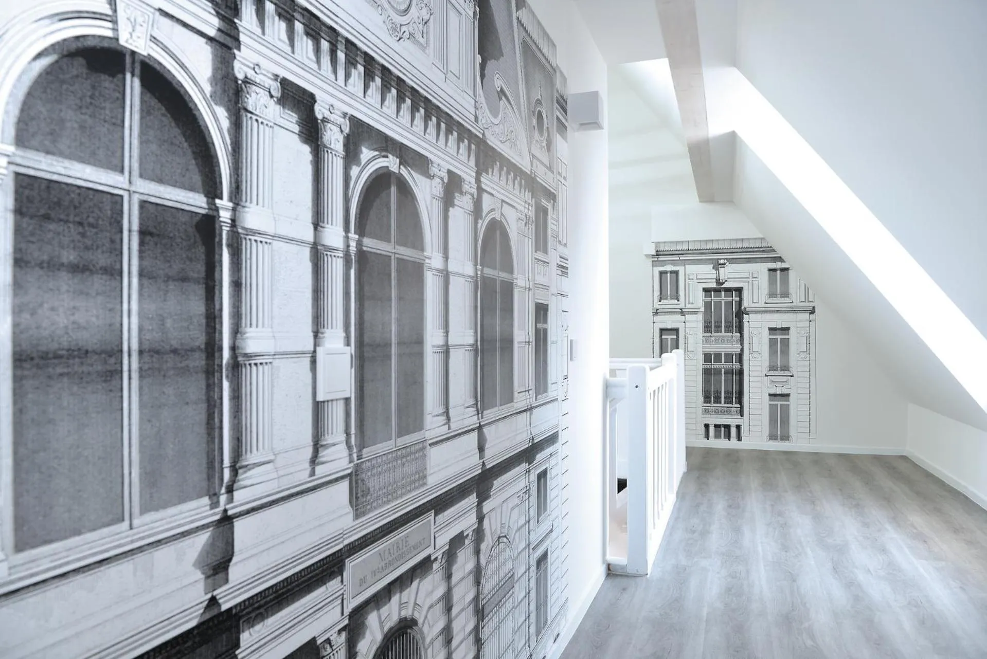 Decorative detail in Villa Delange