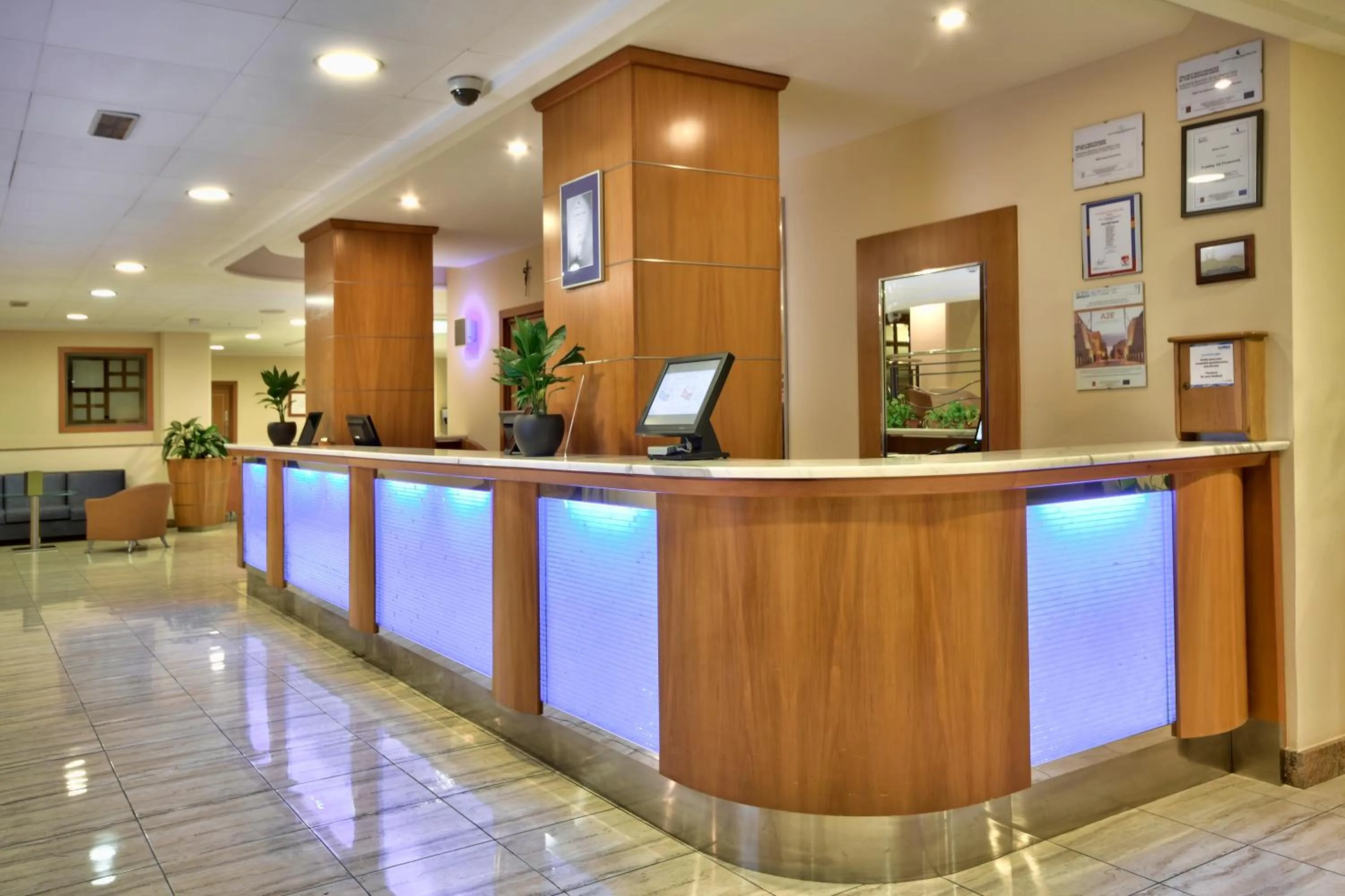 Lobby or reception in Luna Holiday Complex