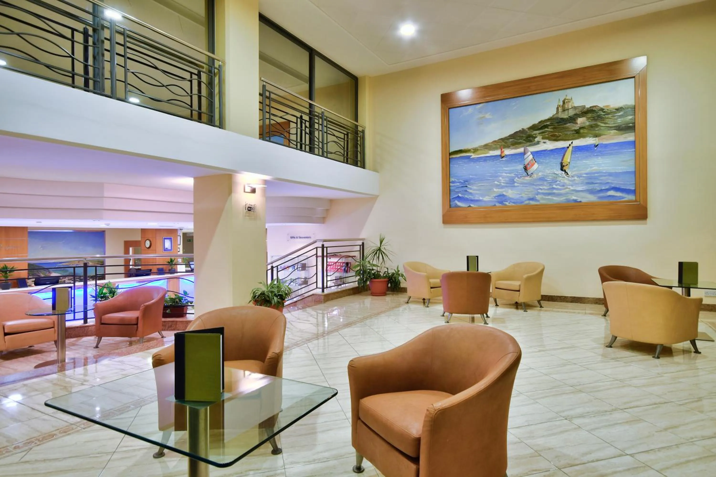 Lobby or reception in Luna Holiday Complex