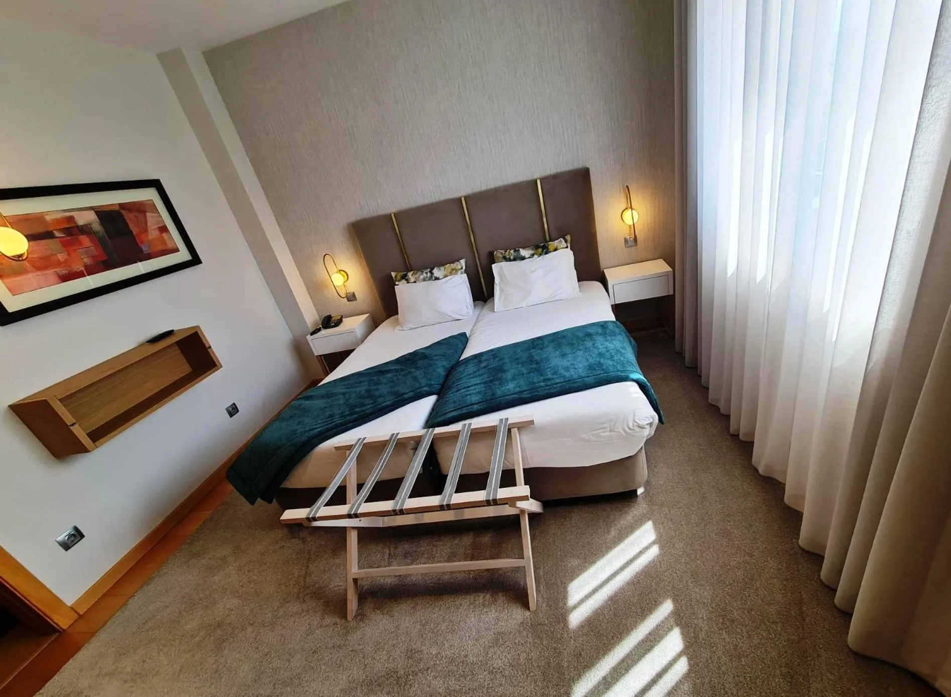 Bedroom, Bed in Hotel Albergaria Borges