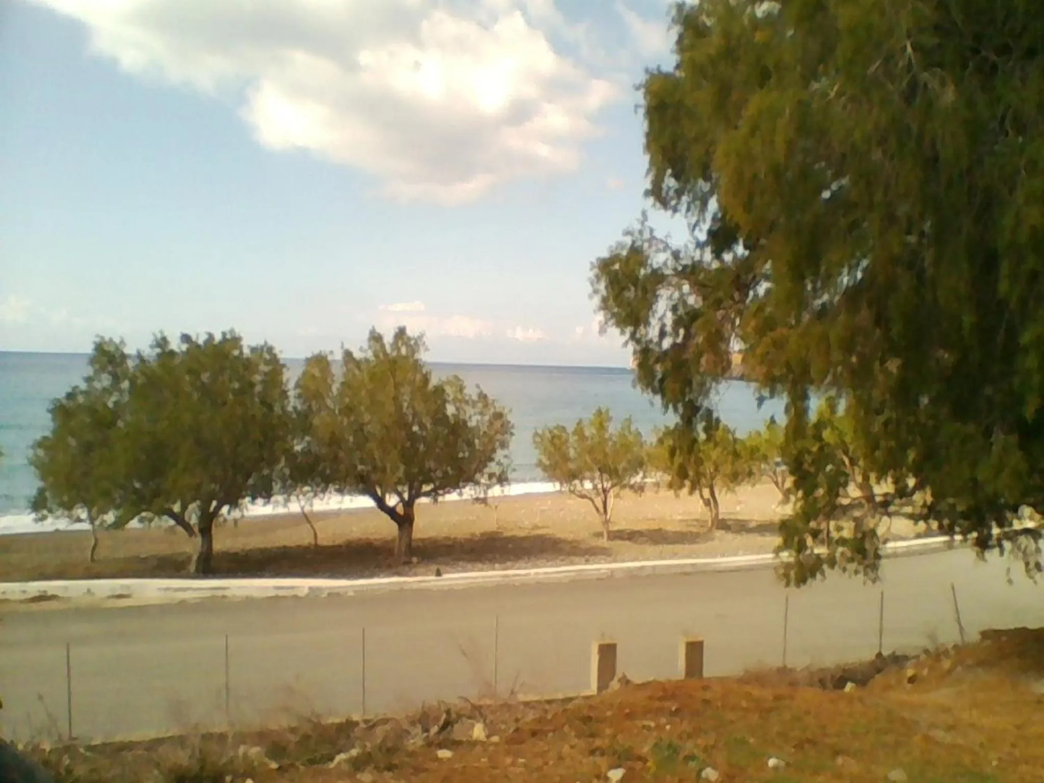 Natural landscape in Apollon