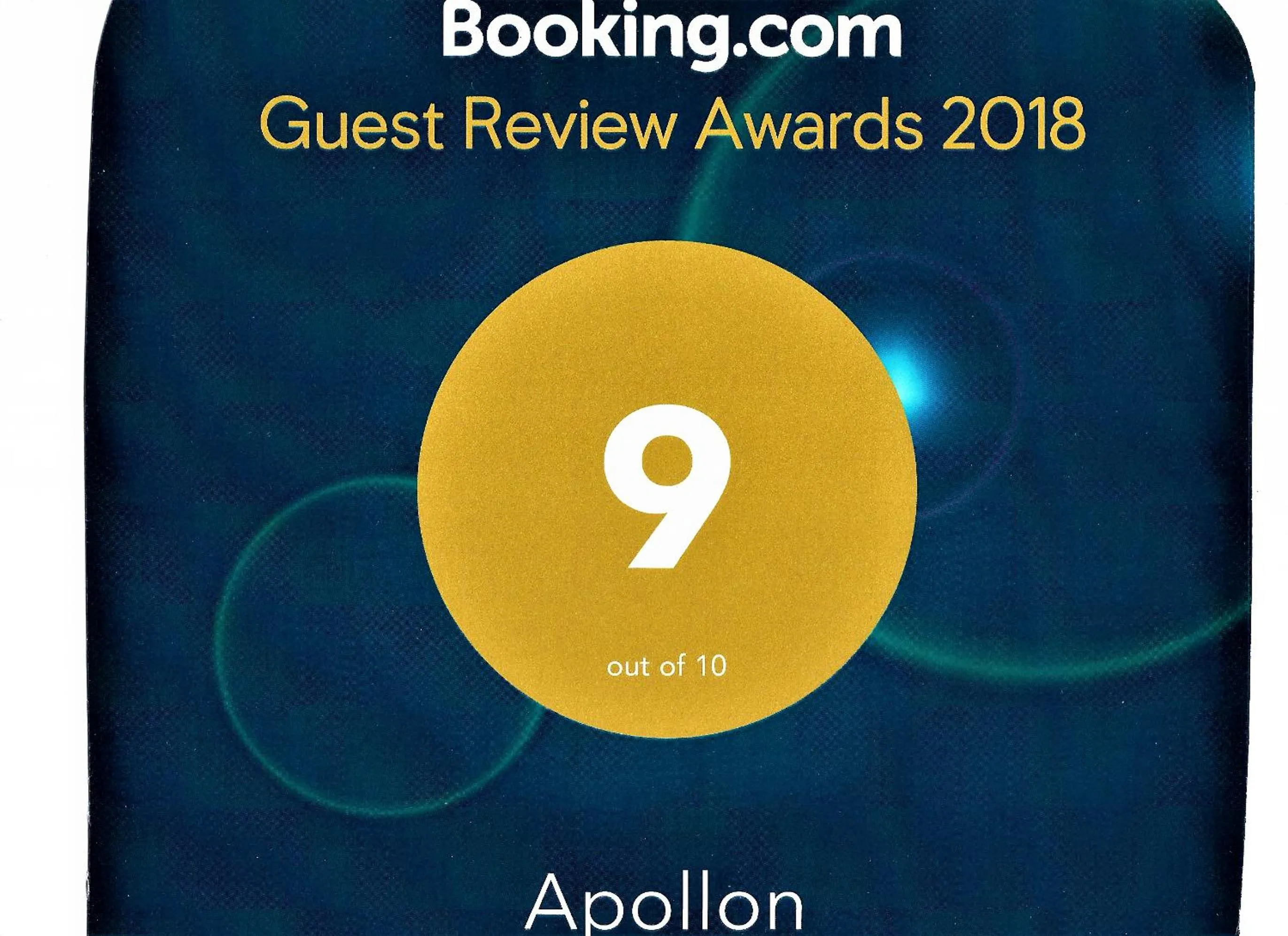 Certificate/Award in Apollon