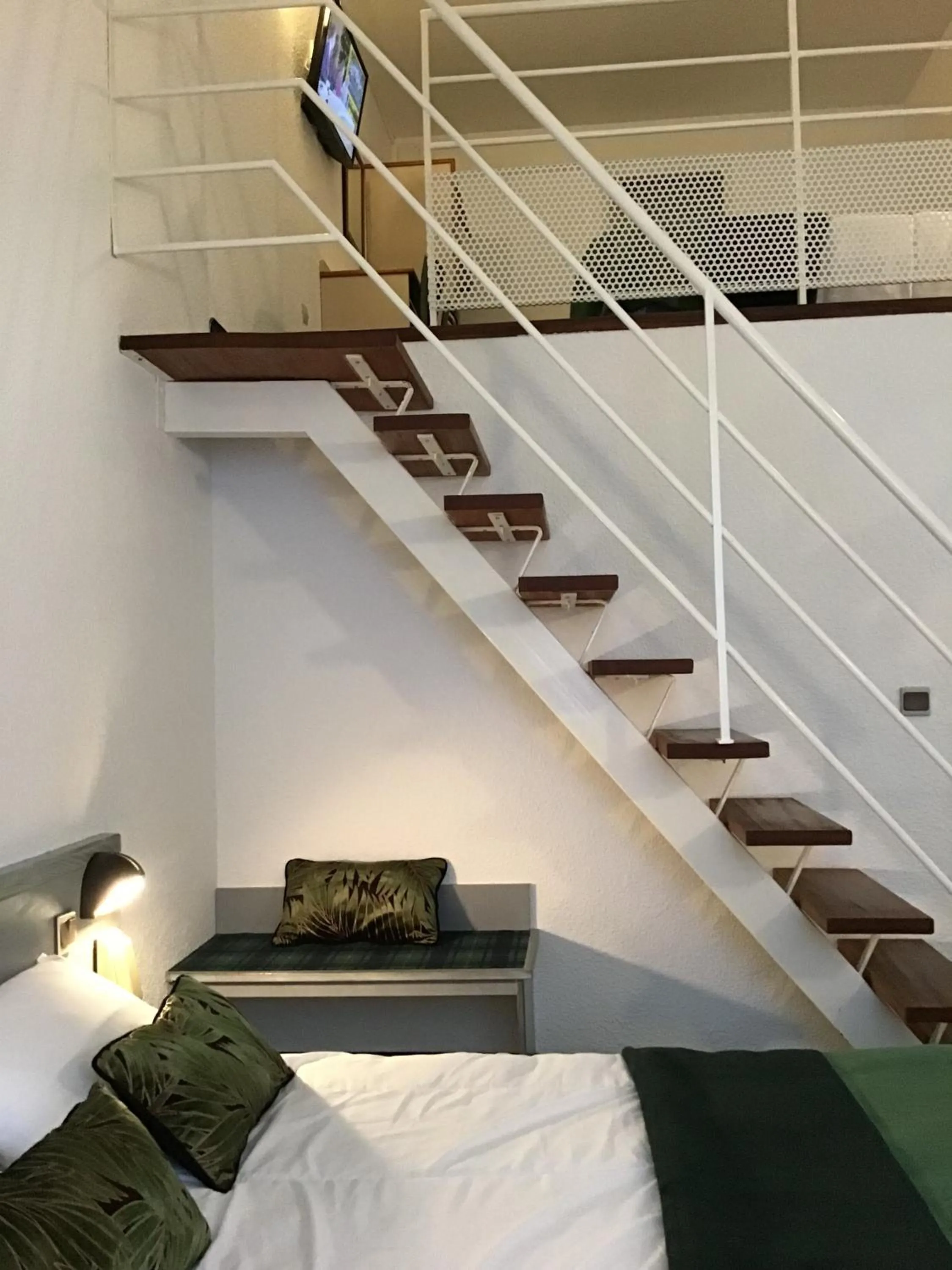 Bed in Hôtel Christ Roi