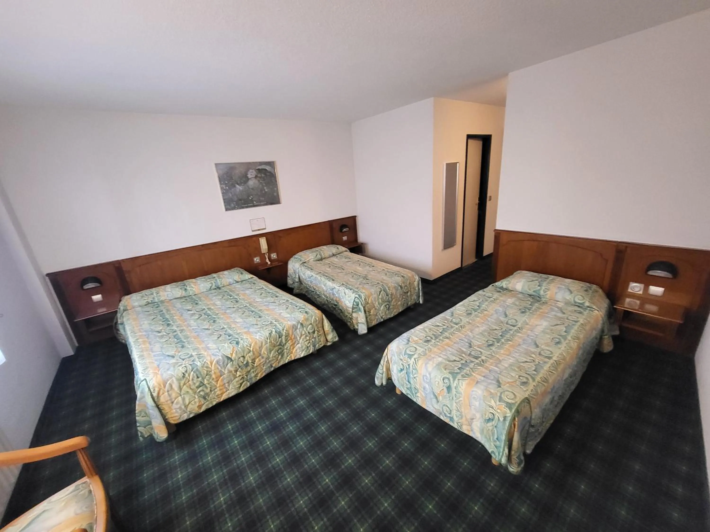 Bed in Hôtel Christ Roi