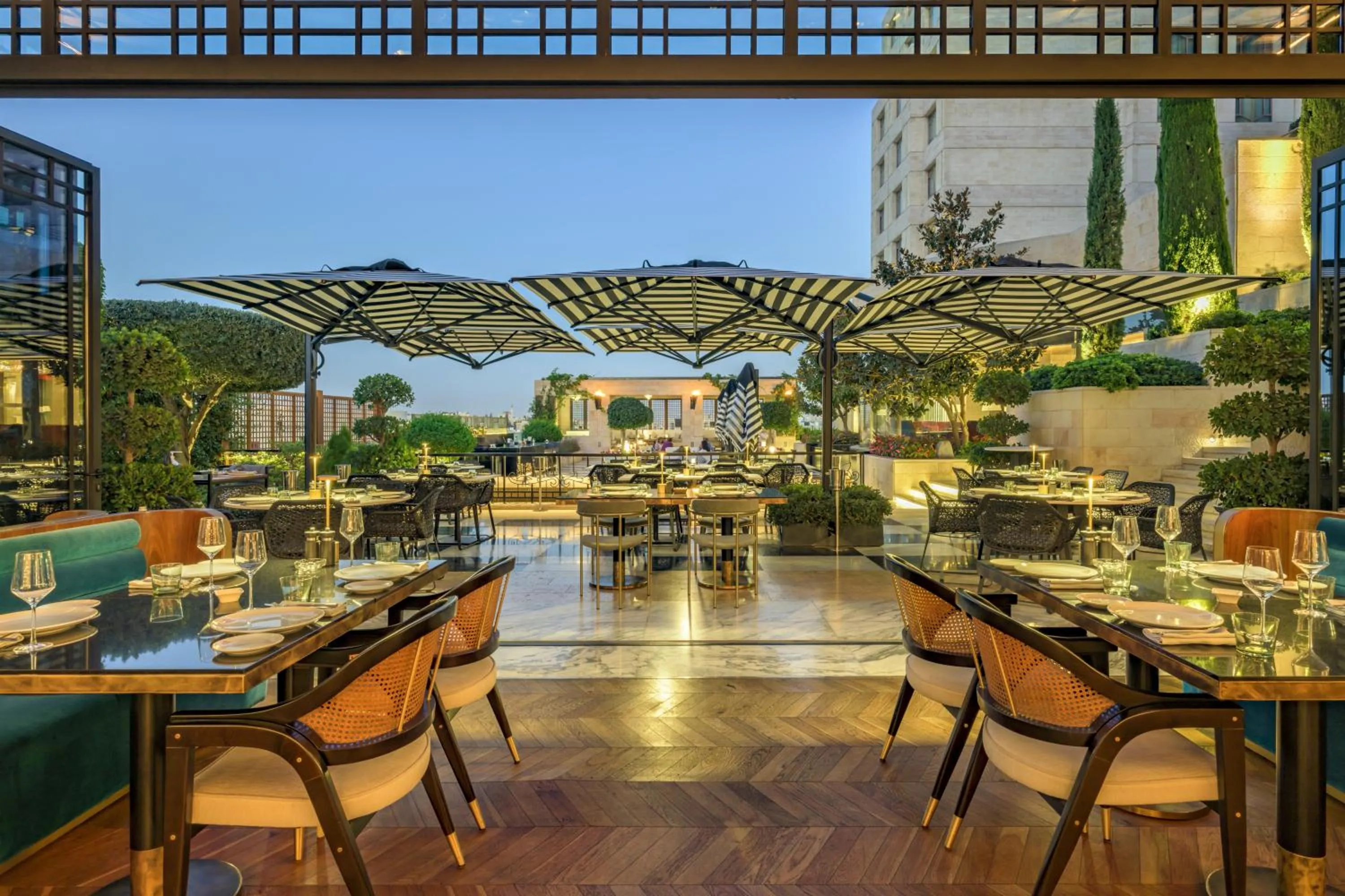Restaurant/places to eat in Grand Hyatt Amman Residences