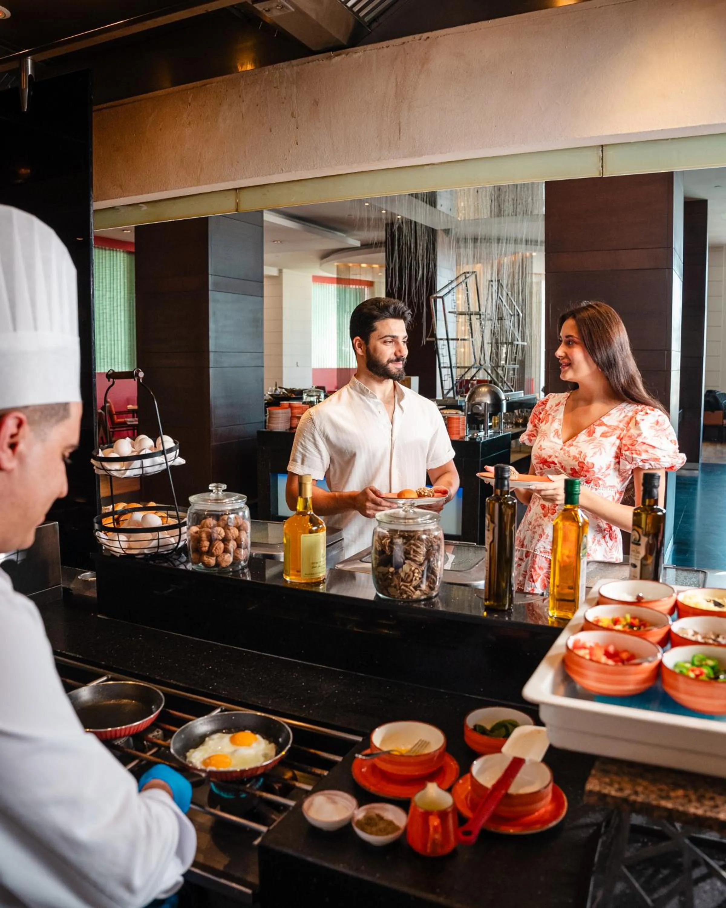 Breakfast in Grand Hyatt Amman Residences
