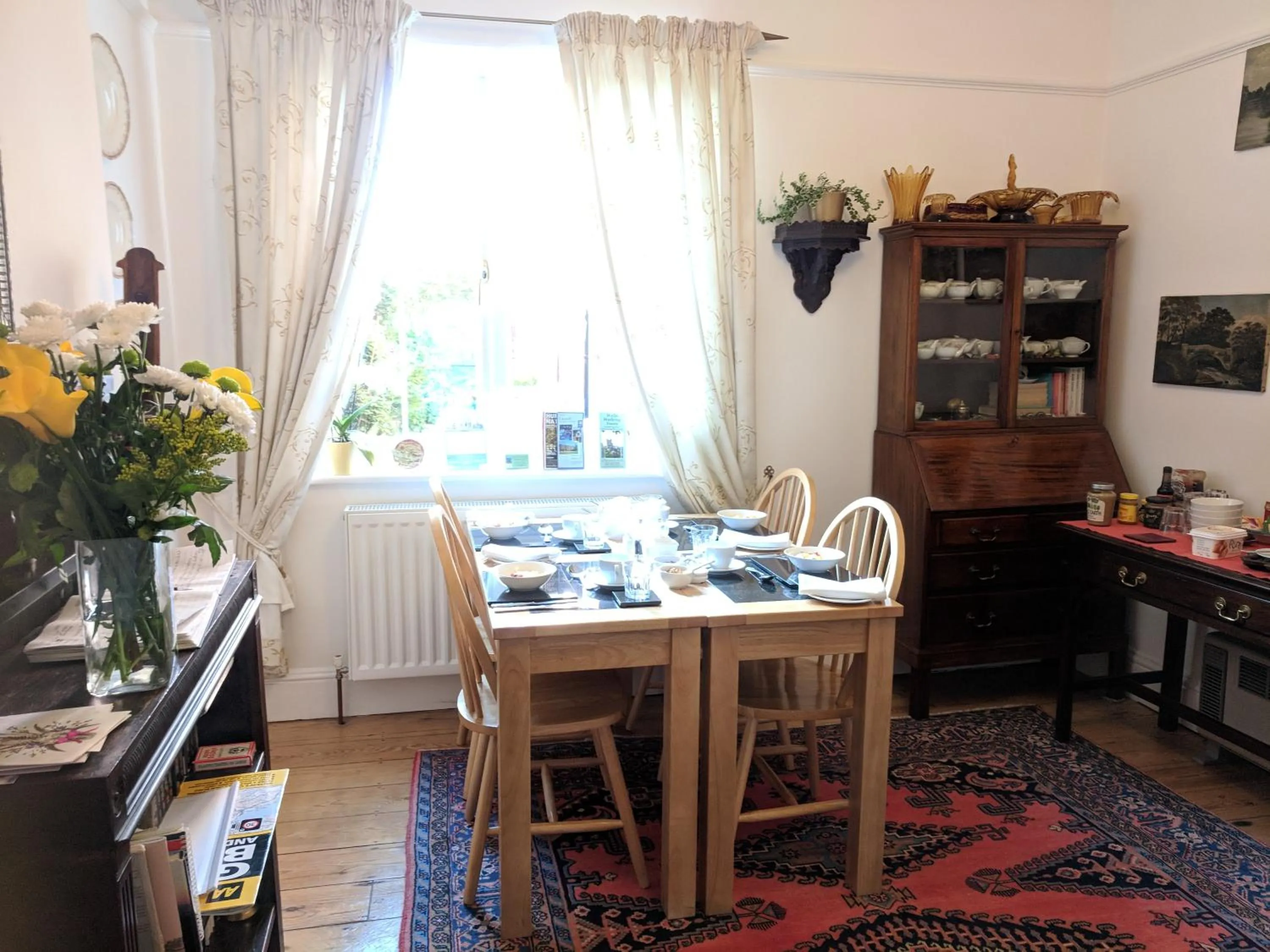 Continental breakfast in No. 23