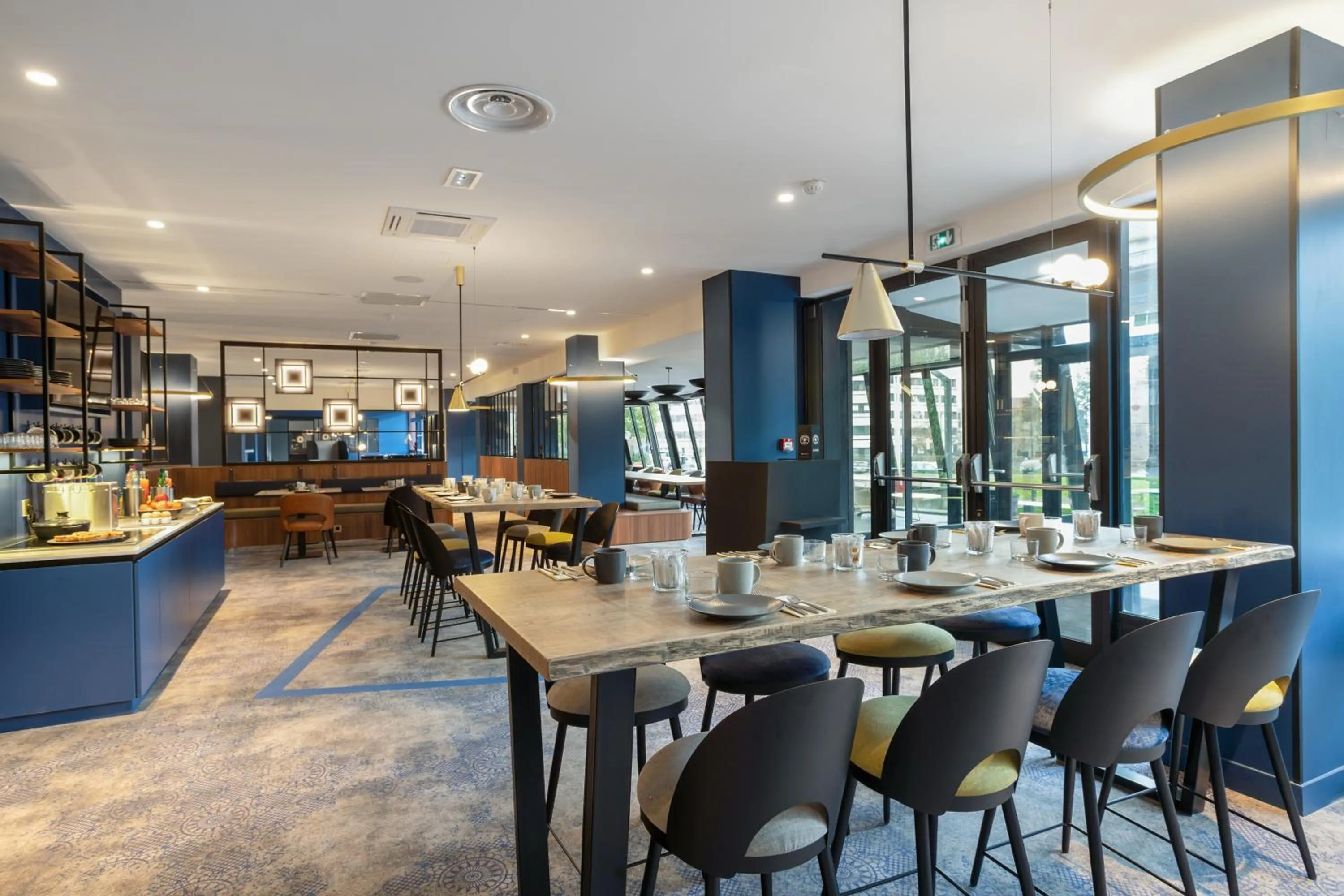 Buffet breakfast in Appart'City Collection Genève Aéroport - Ferney Voltaire