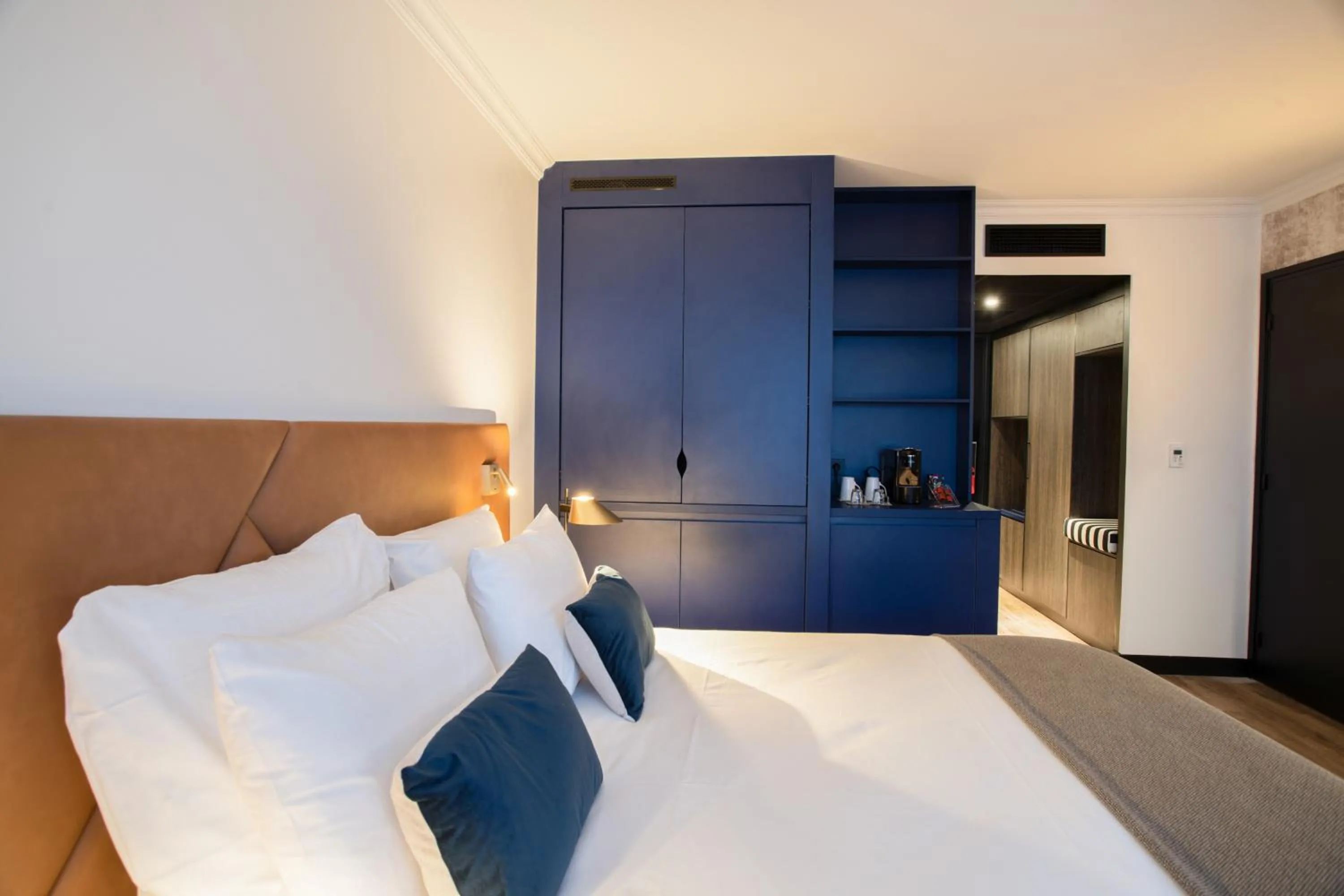 Bed in Appart'City Collection Genève Aéroport - Ferney Voltaire