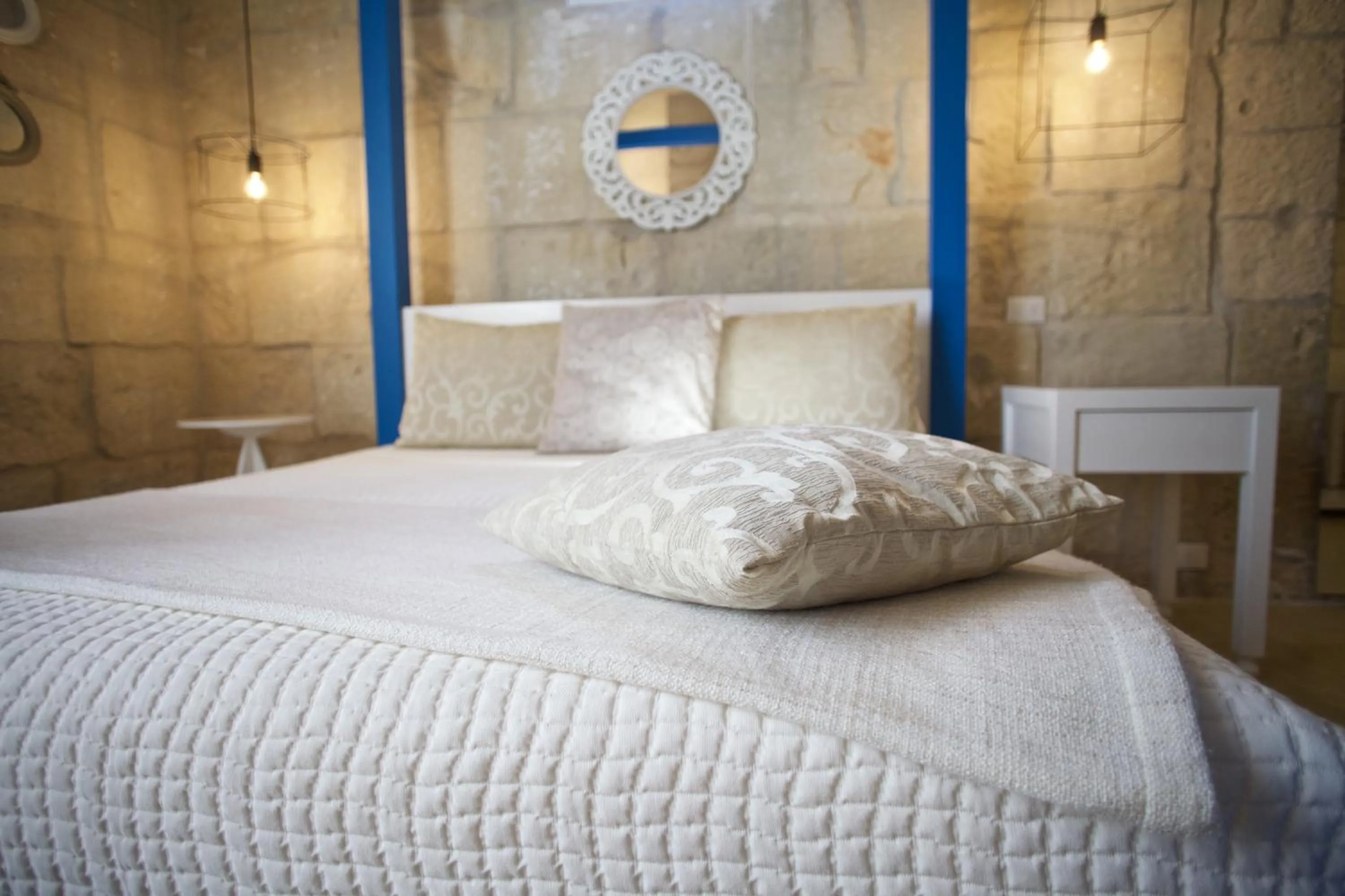 Bed in Don Agostino Relais Masseria