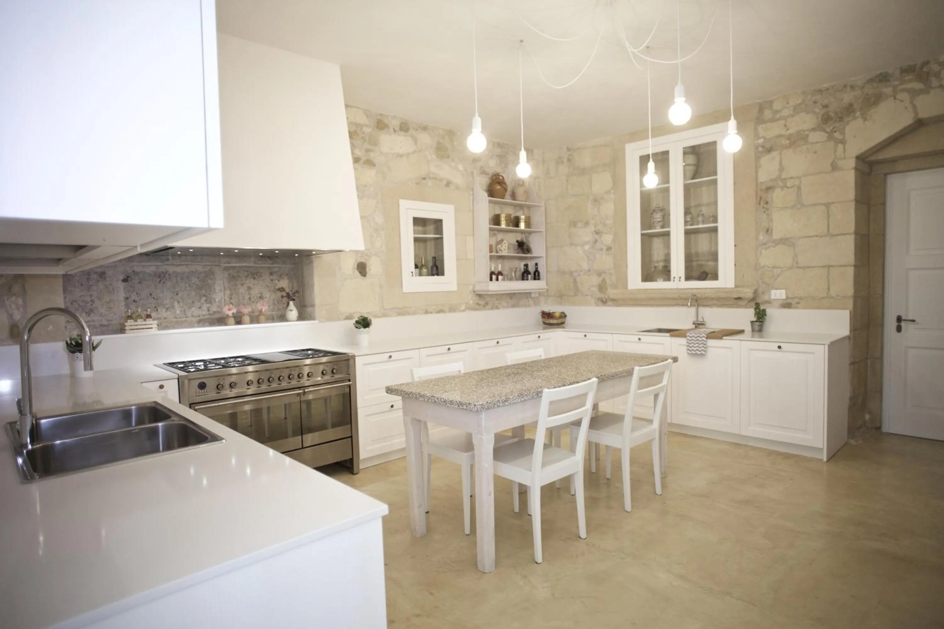 Kitchen or kitchenette in Don Agostino Relais Masseria