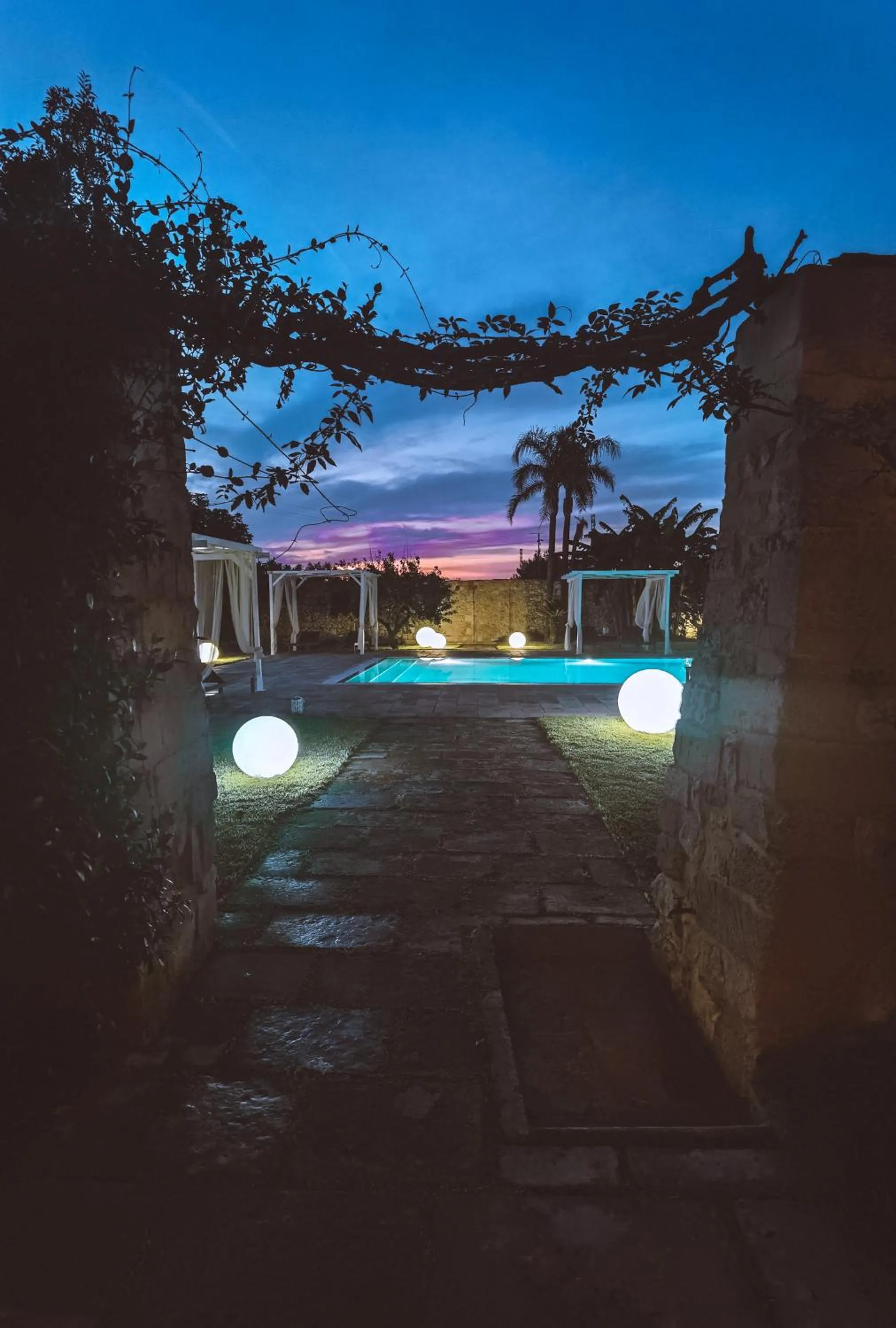 Night in Don Agostino Relais Masseria