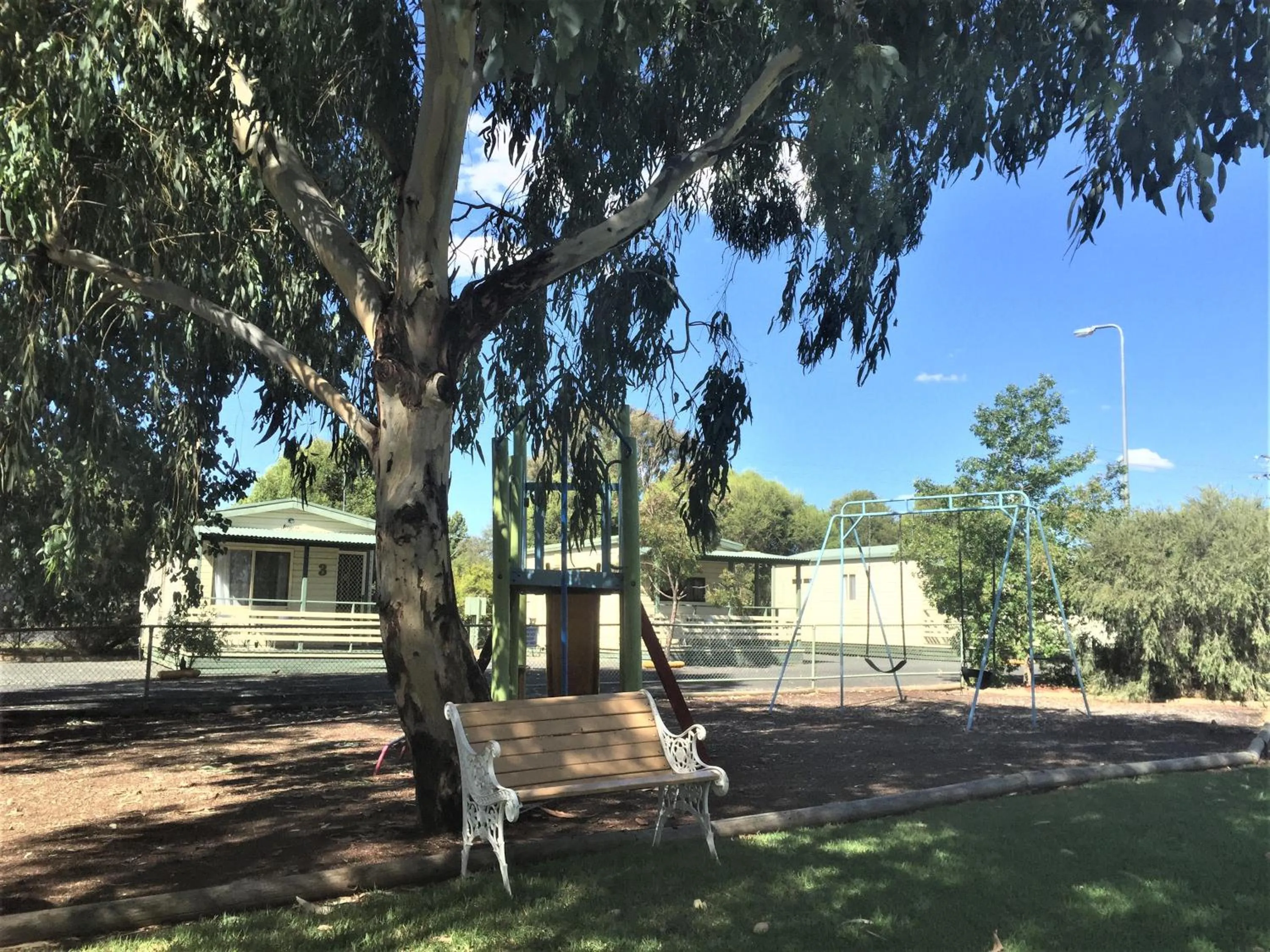 Children play ground in Junee Tourist Park