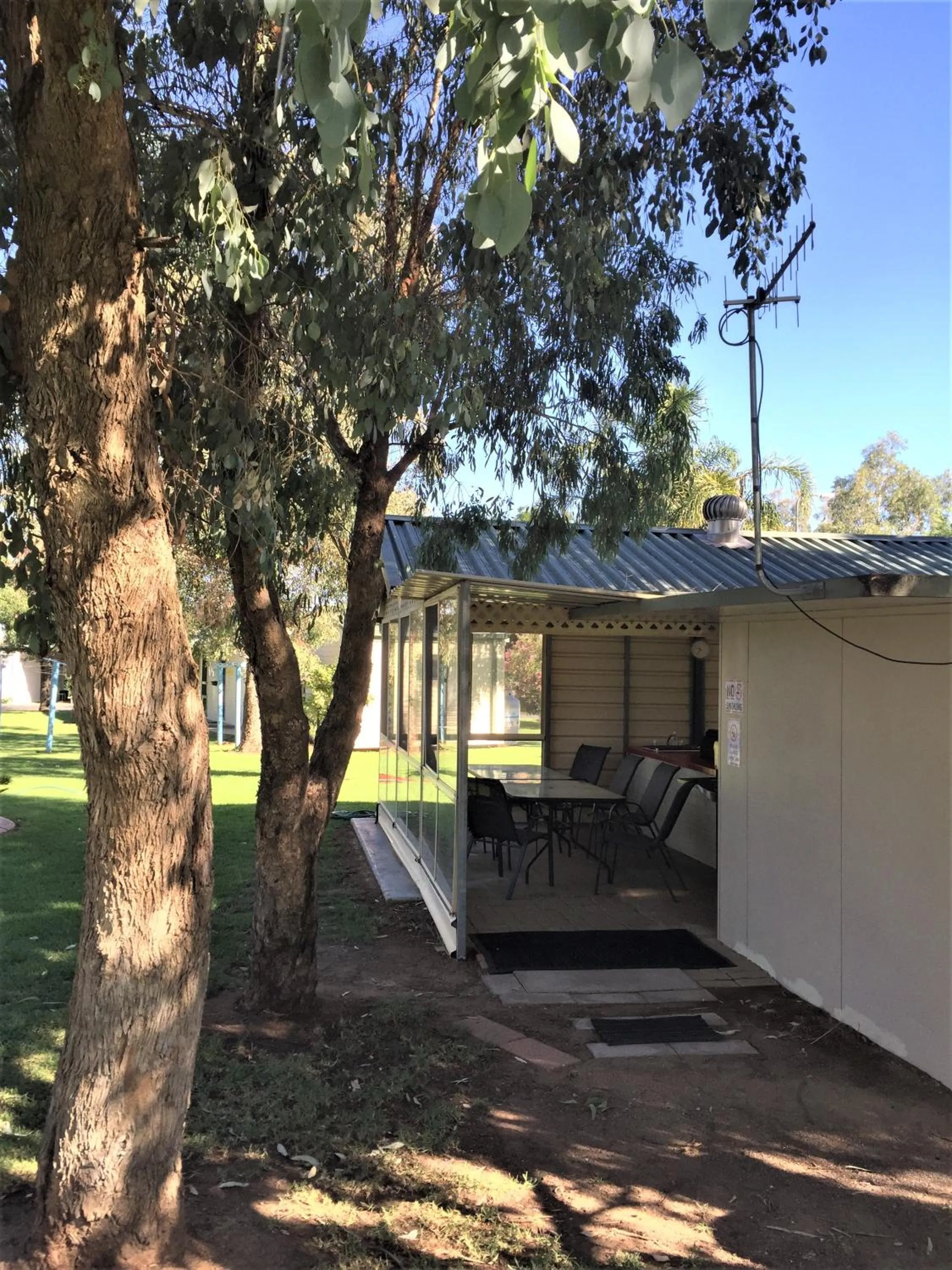 Patio in Junee Tourist Park