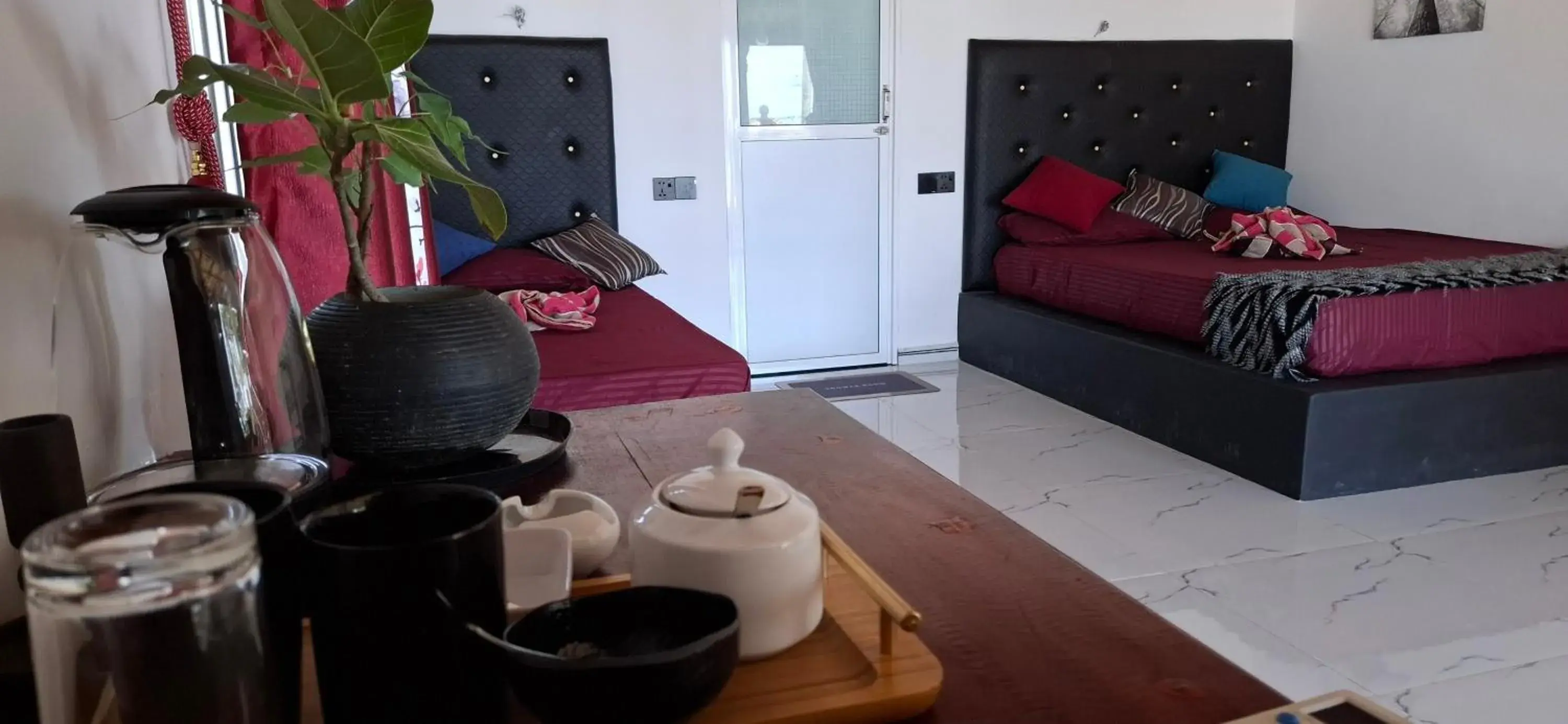 Deluxe Triple Room with Sea View in Hotel Angel Inn Beach Deluxe Triple Room with Sea View in Hotel Angel Inn Beach