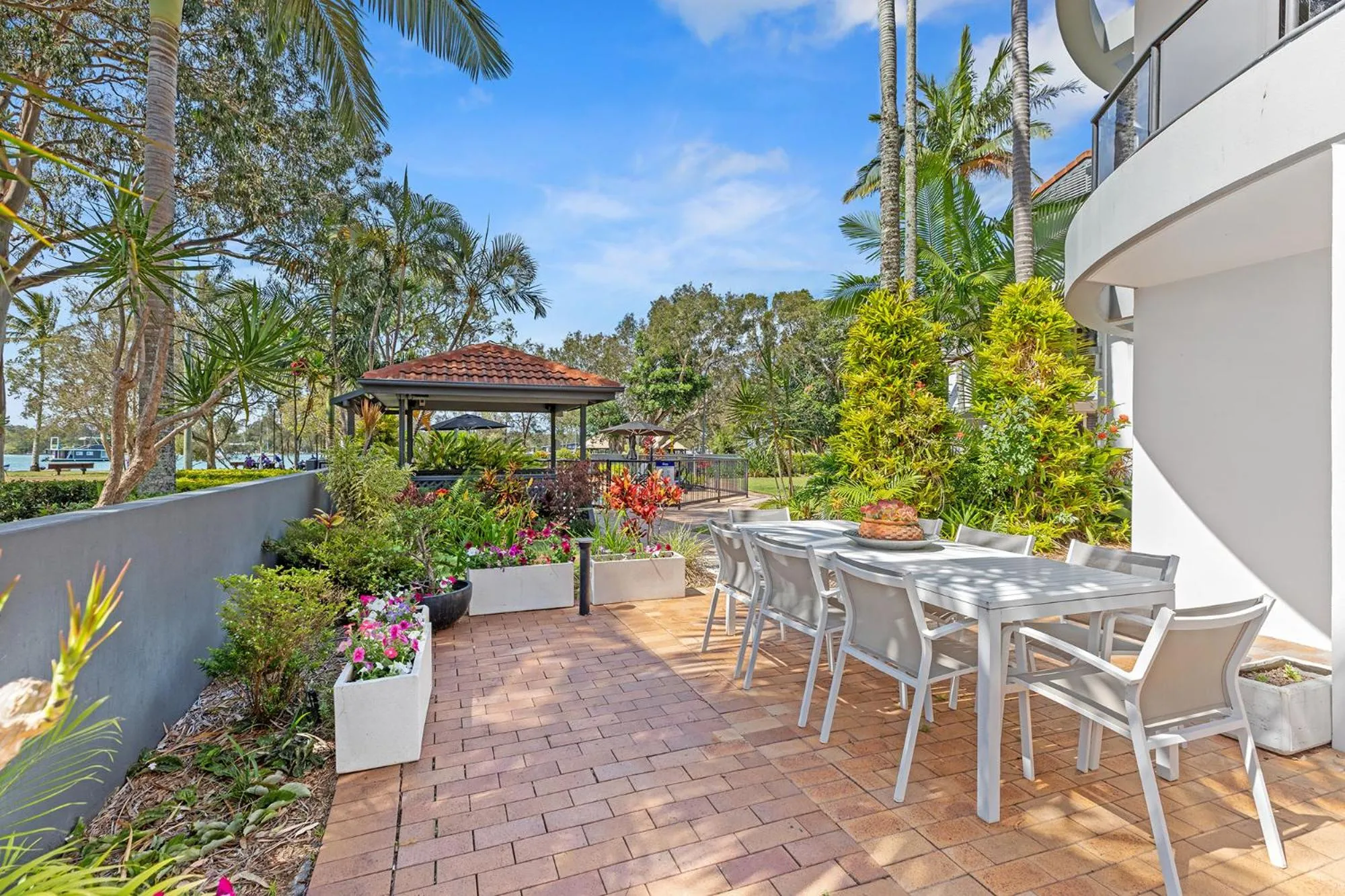 Patio in Como Noosa