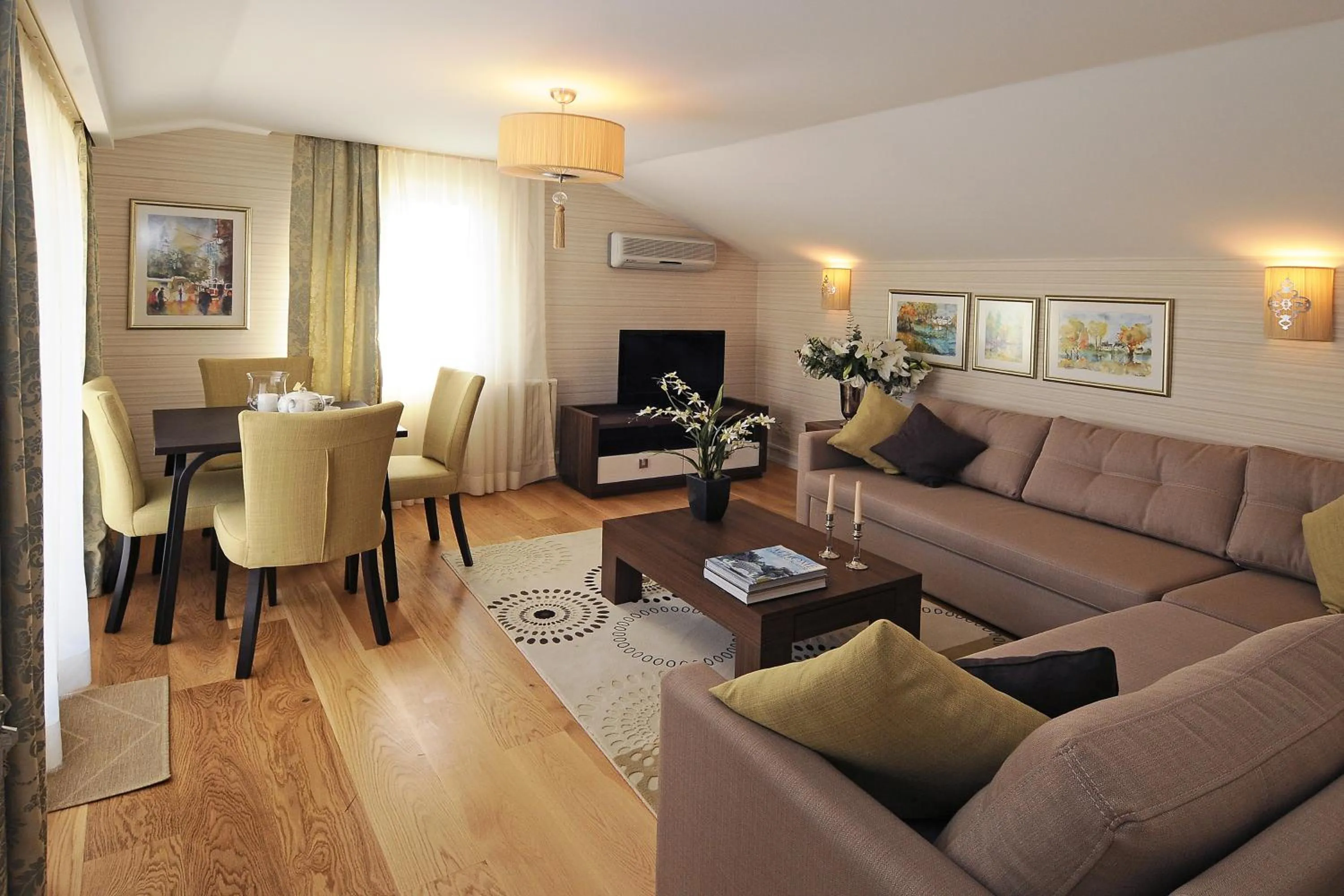 Living room in Cheya Sisli BNB Medical & Business City Center Tesvikiye Suites and Apartments