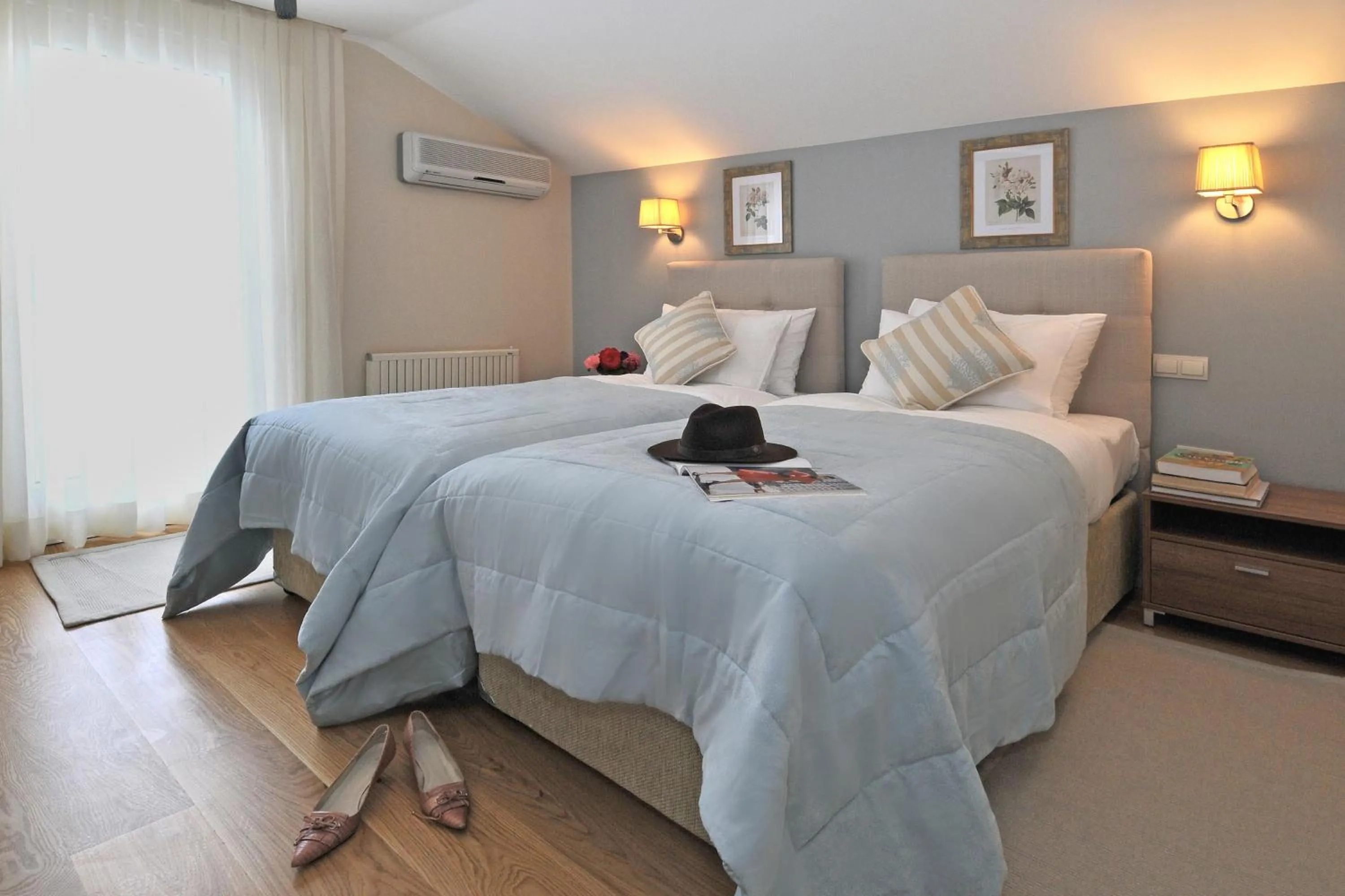 Bed in Cheya Sisli BNB Medical & Business City Center Tesvikiye Suites and Apartments