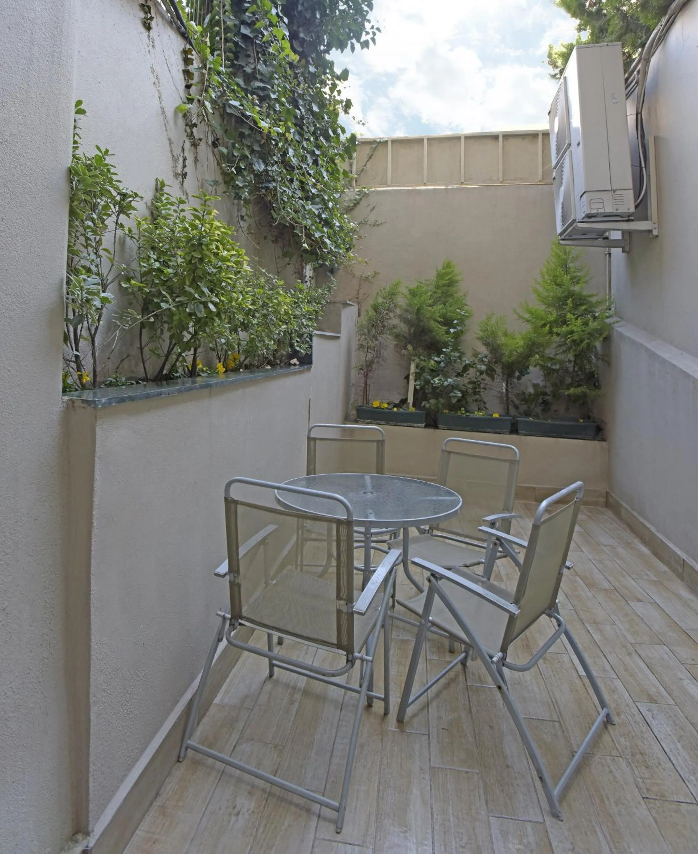 Patio in Cheya Sisli BNB Medical & Business City Center Tesvikiye Suites and Apartments
