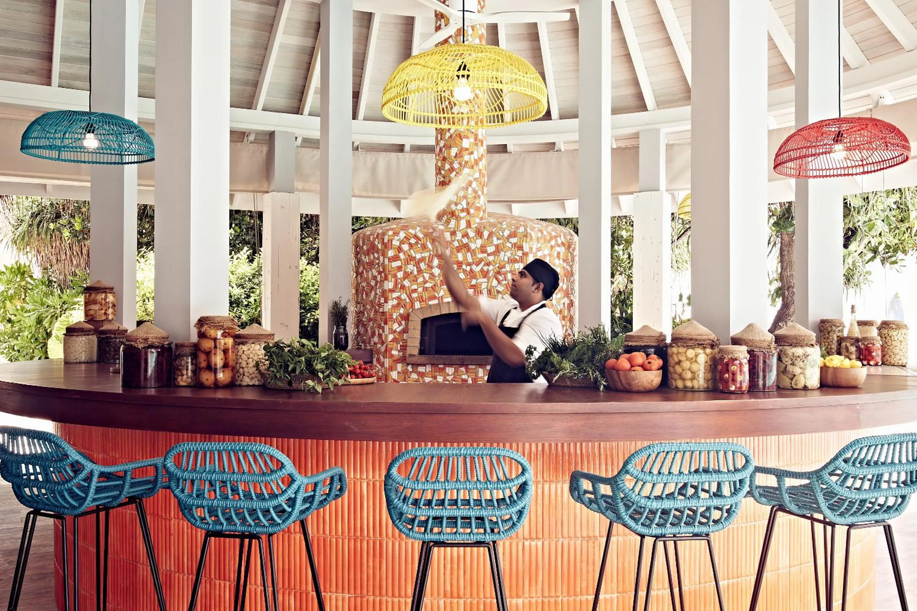 Restaurant/places to eat in Finolhu, A Seaside Collection Resort, a Member of Design Hotels