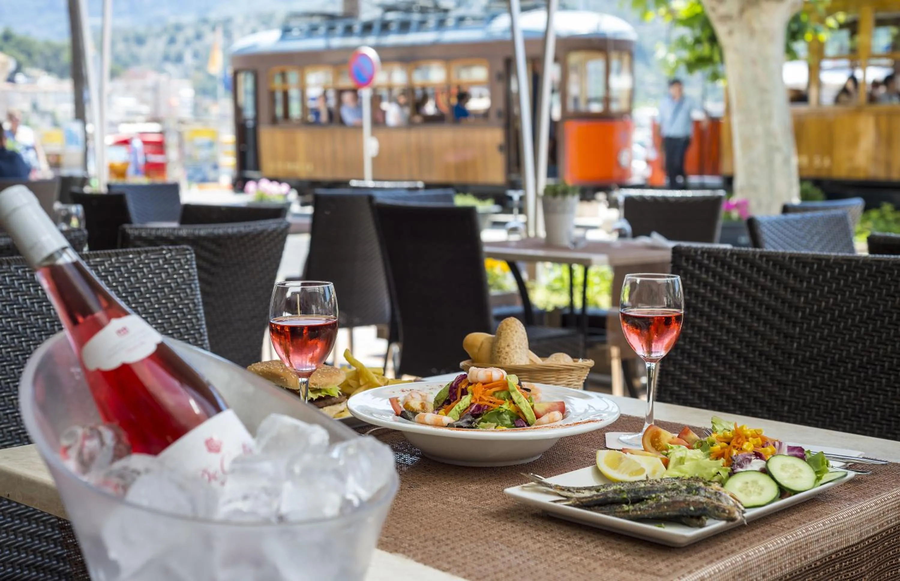 Food close-up in Hotel Miramar