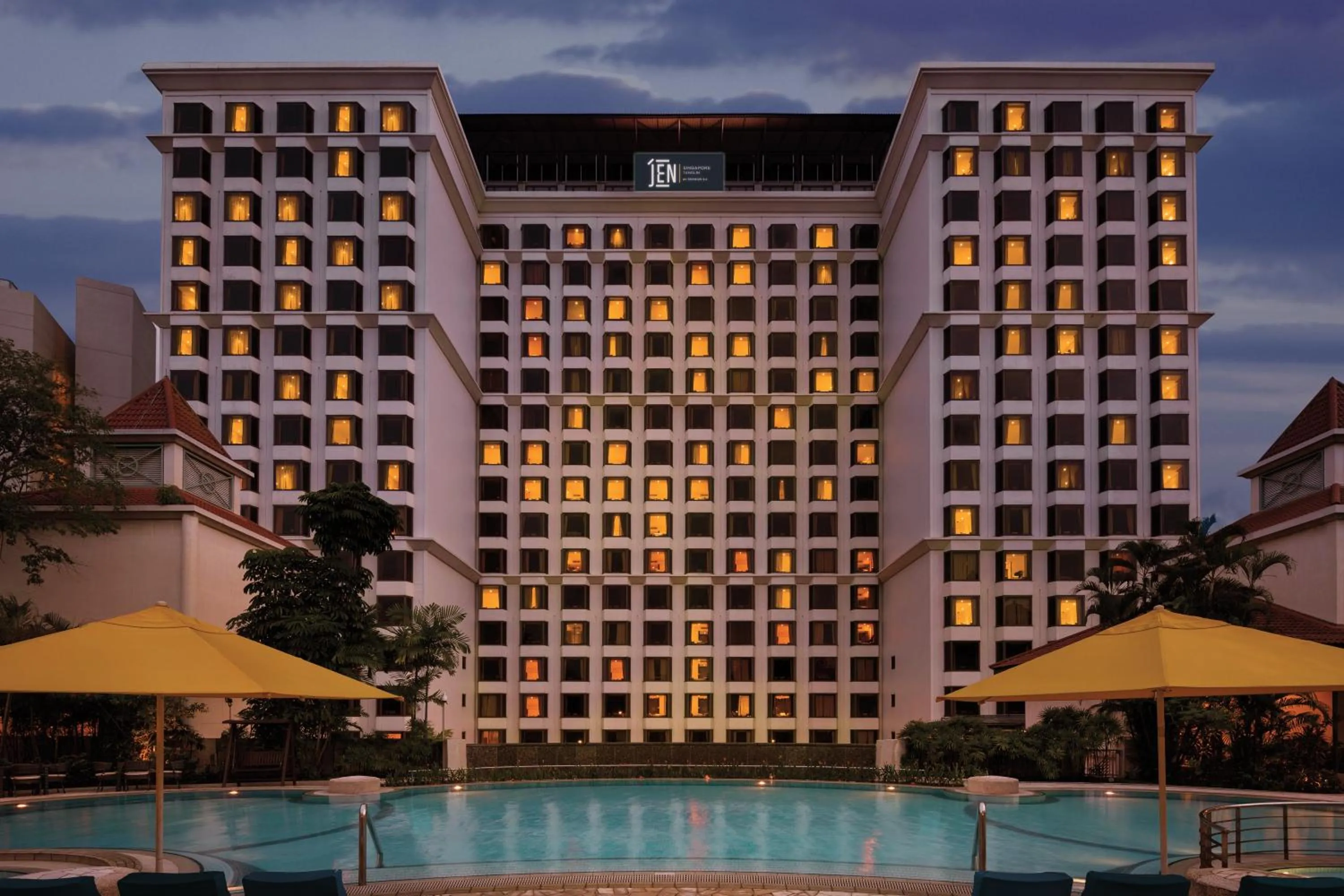 Property building in JEN Singapore Tanglin by Shangri-La