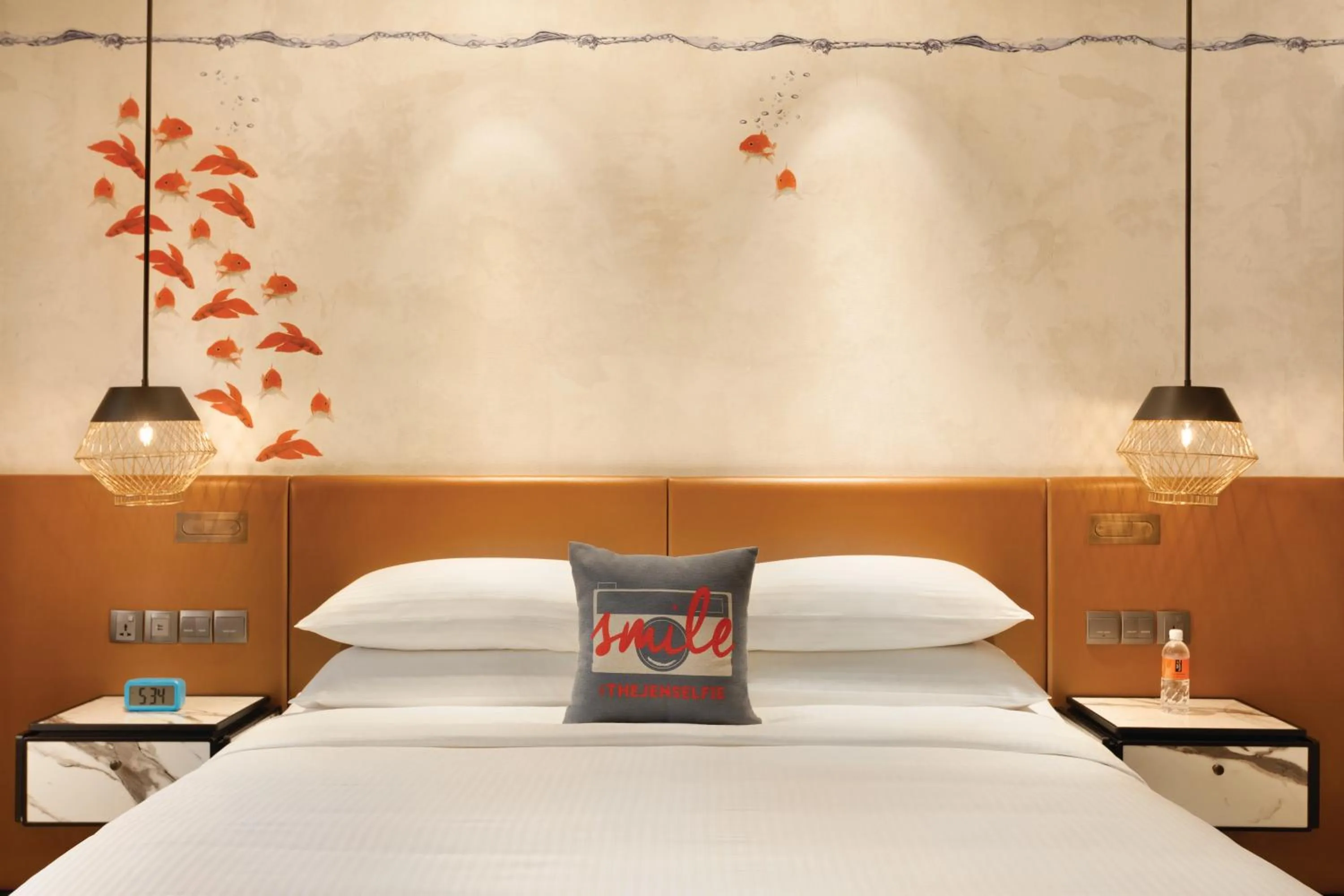 Bed in JEN Singapore Tanglin by Shangri-La