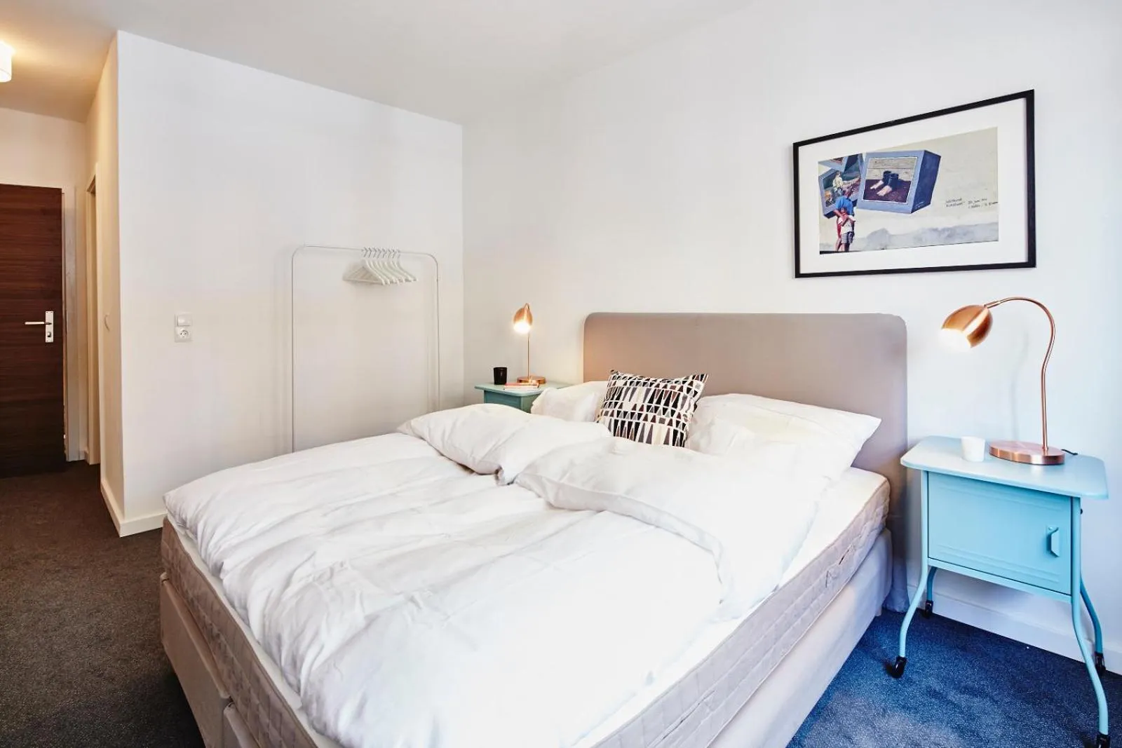 Photo of the whole room, Bed in Heimat St. Pauli